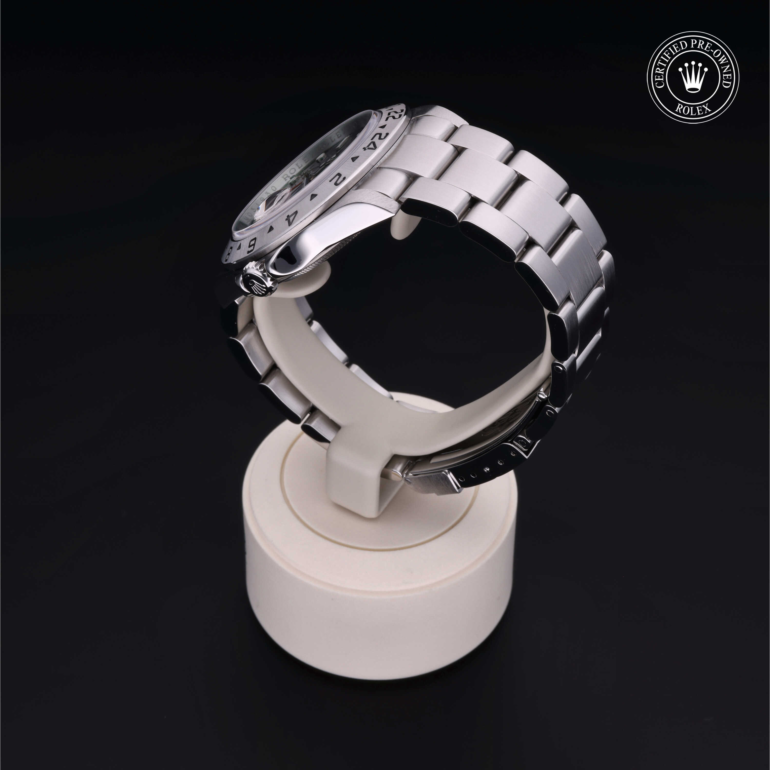 Rolex Explorer II in Oystersteel M16570-0005 at Alson Jewelers