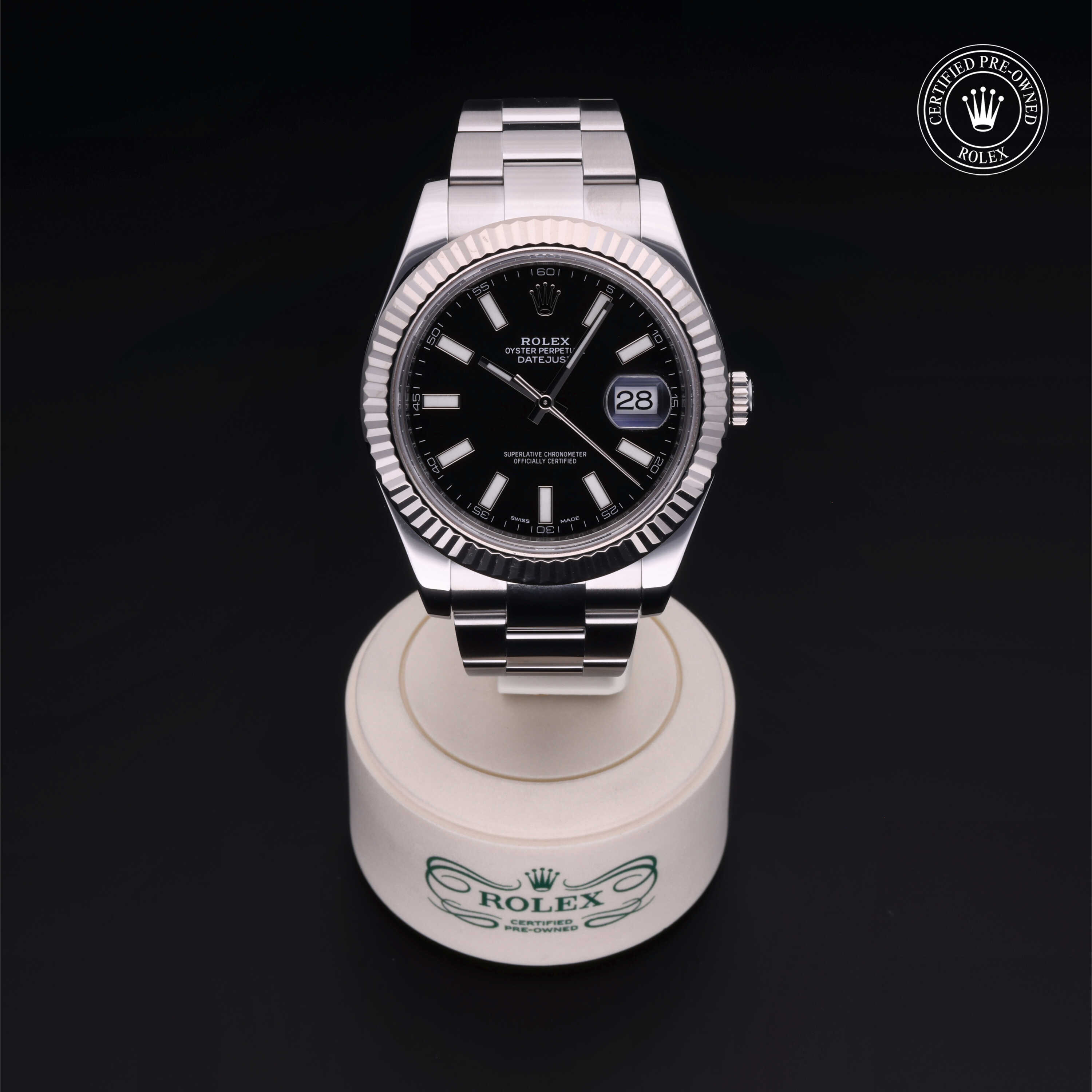 Rolex Datejust II in Rolesor 18 Carat White M116334-0003 at Alson Jewelers