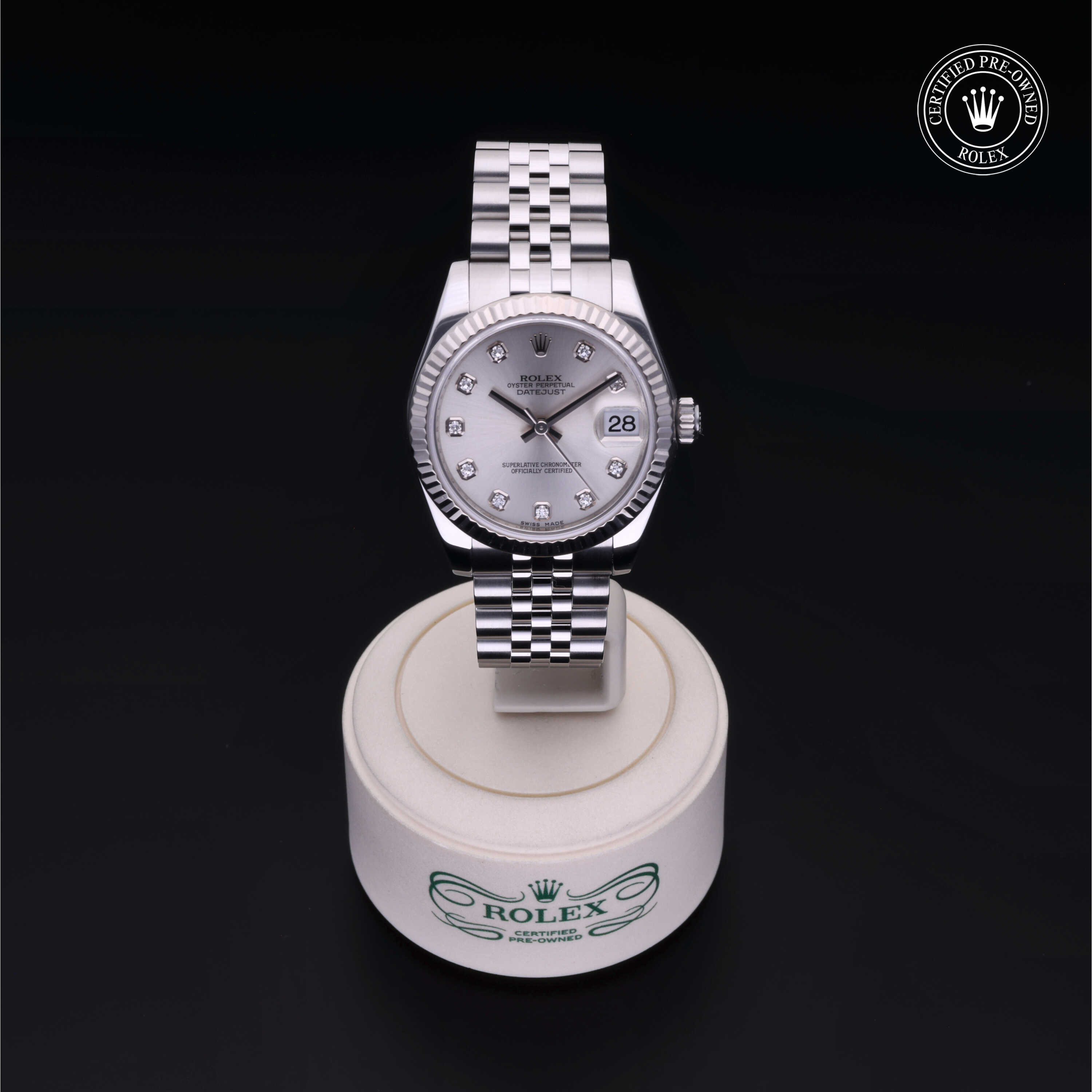 Rolex Datejust in Rolesor 18 Carat White M178274-0018 at Alson Jewelers