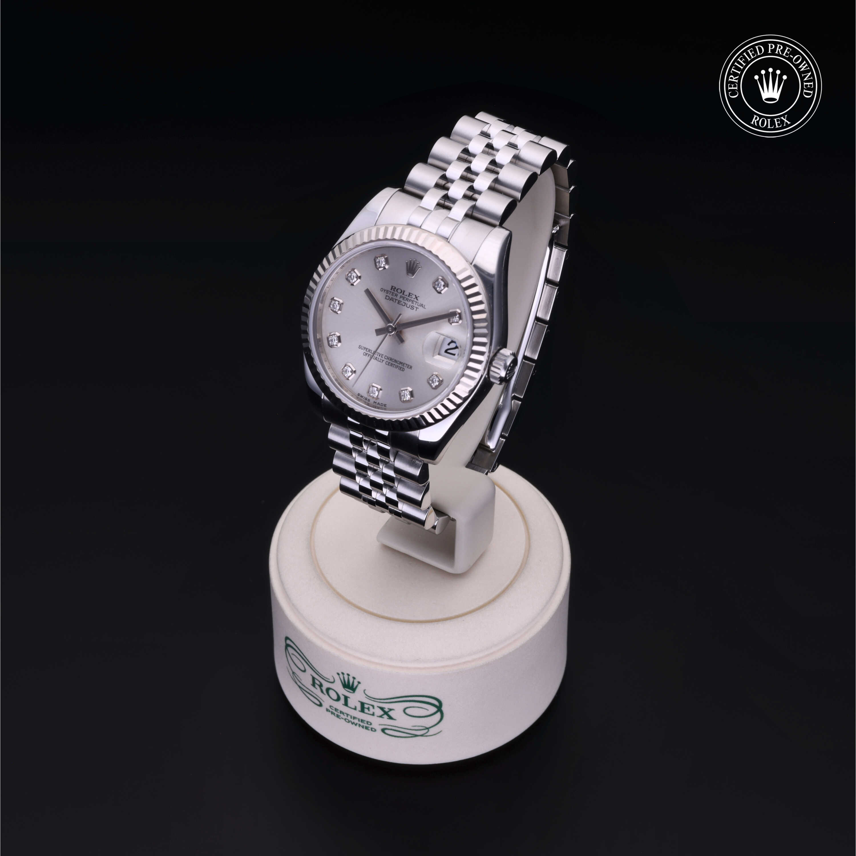 Rolex Datejust in Rolesor 18 Carat White M178274-0018 at Alson Jewelers