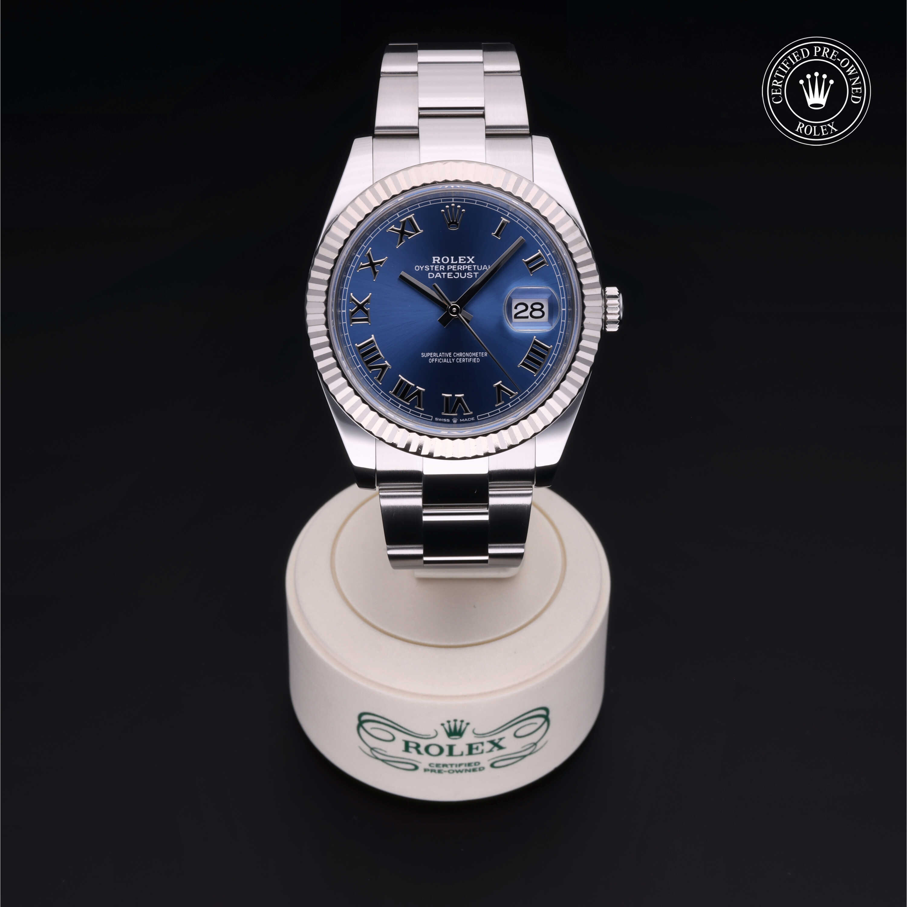 Rolex Datejust in Rolesor 18 Carat White M126334-0026 at Alson Jewelers