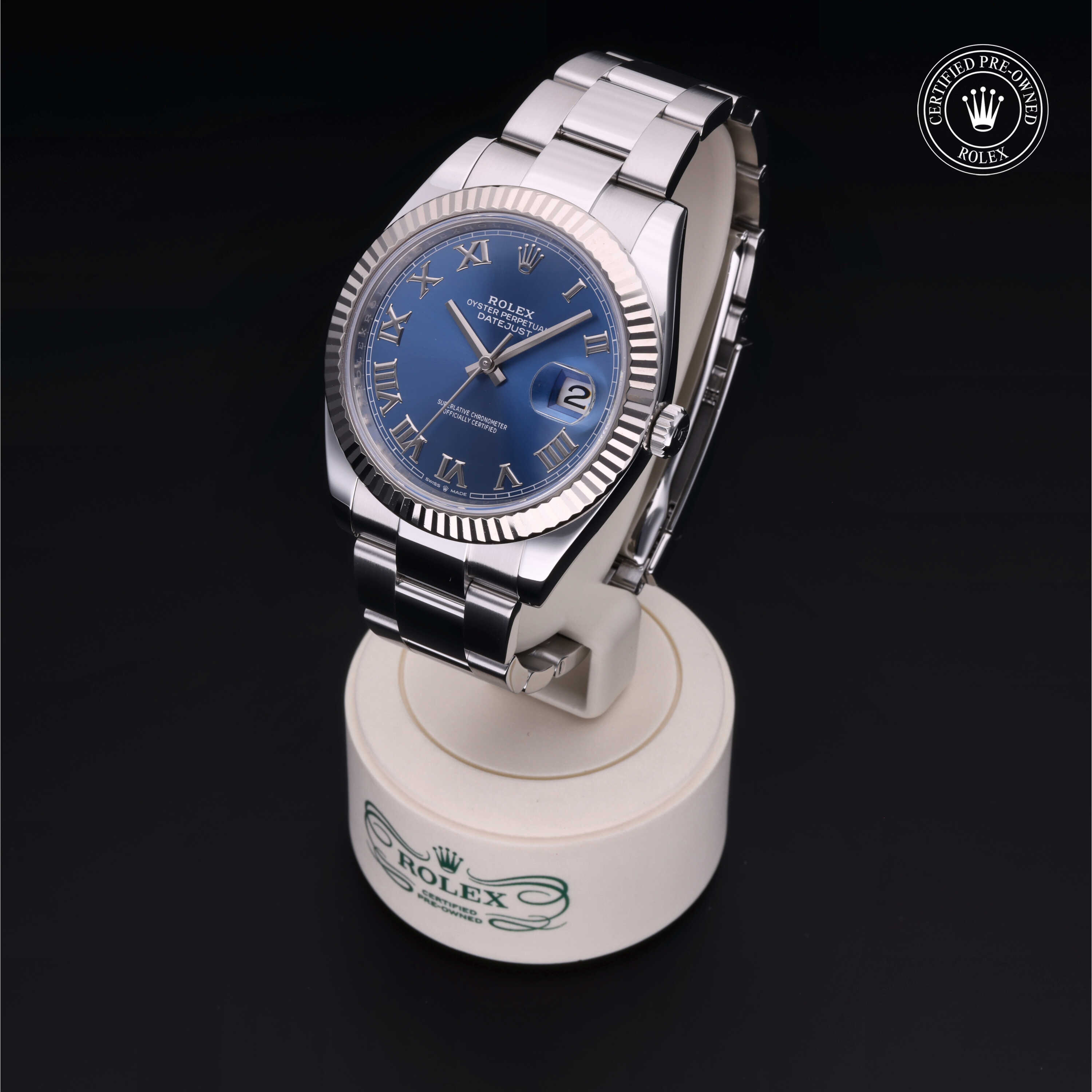Rolex Datejust in Rolesor 18 Carat White M126334-0026 at Alson Jewelers