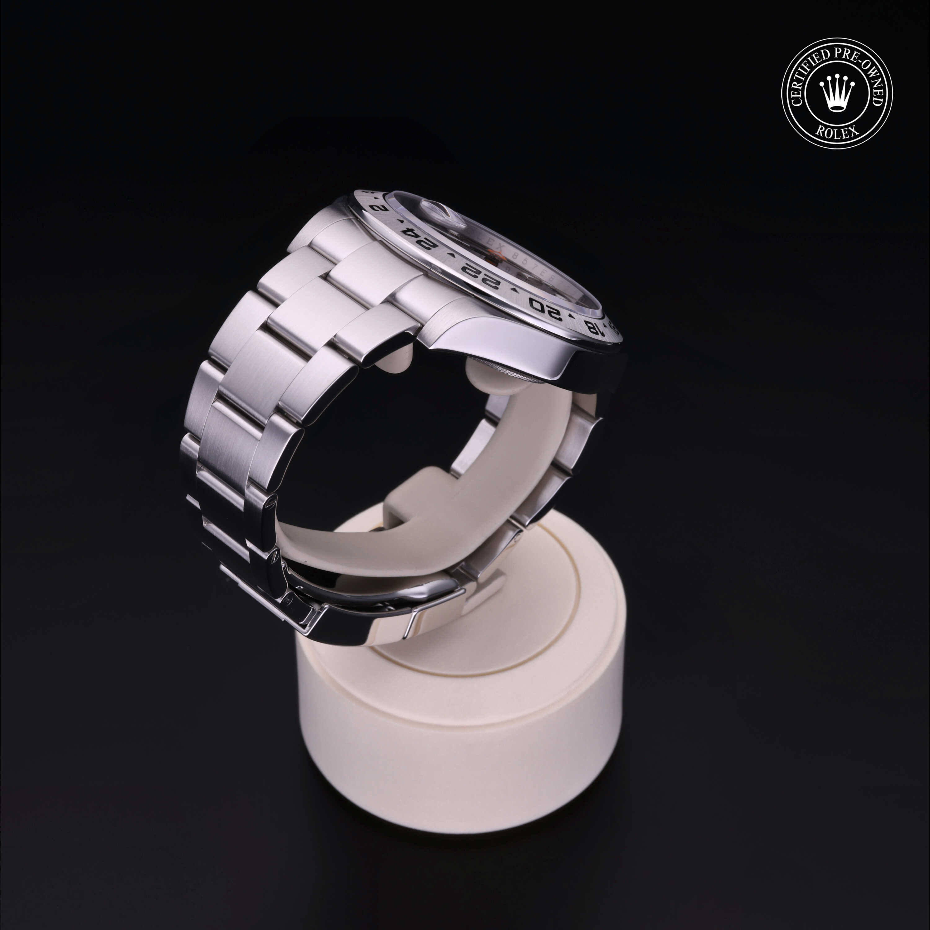 Rolex Explorer II in Oystersteel M216570-0002 at Alson Jewelers
