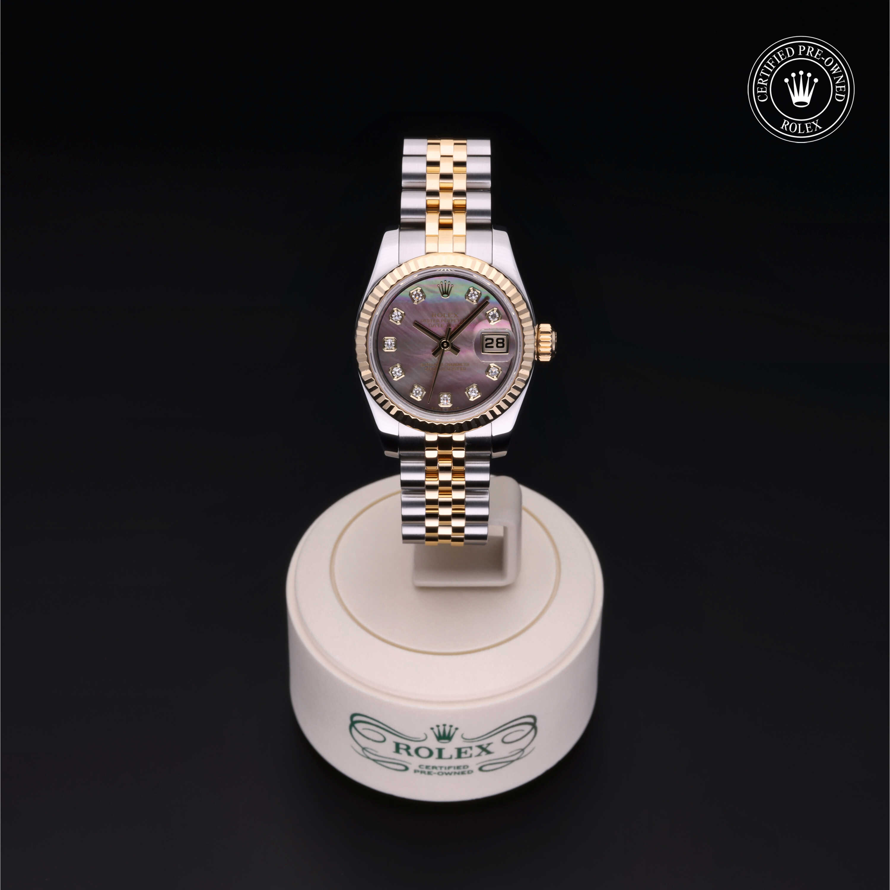 Rolex Lady-Datejust in Rolesor 18 Carat Yellow M179173-0072 at Alson Jewelers