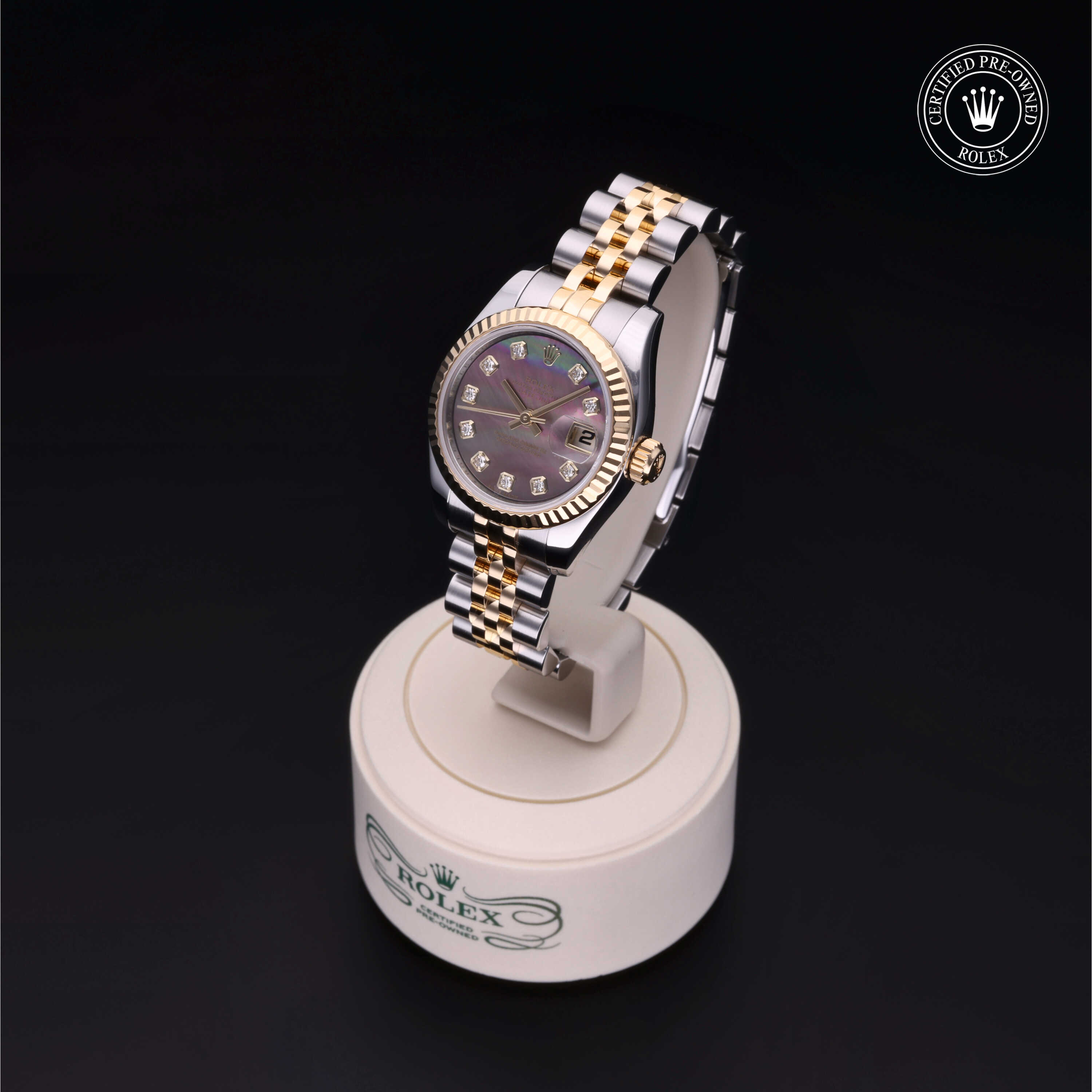 Rolex Lady-Datejust in Rolesor 18 Carat Yellow M179173-0072 at Alson Jewelers