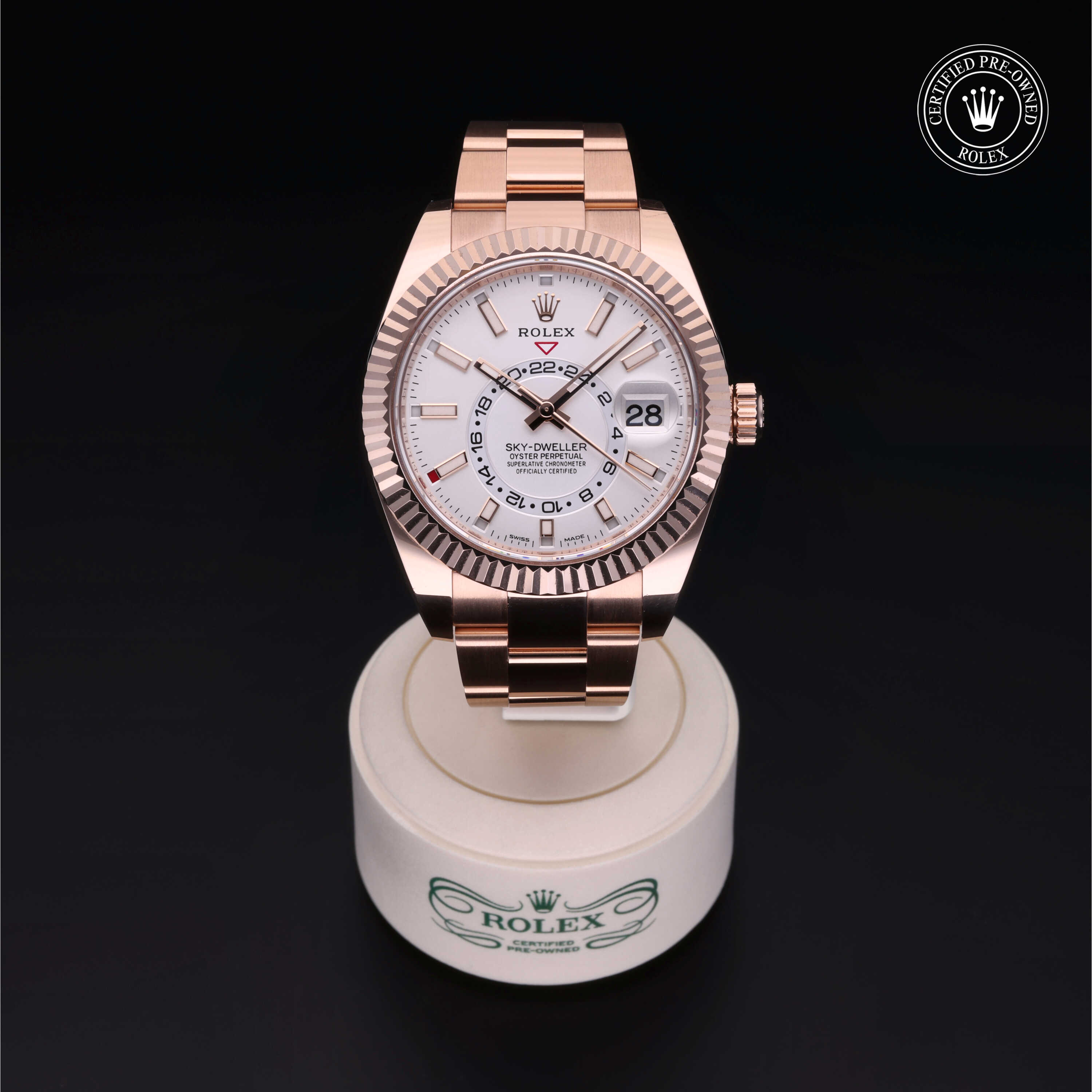 Rolex Sky-Dweller in Gold 18 Carat Red M326935-0005 at Alson Jewelers