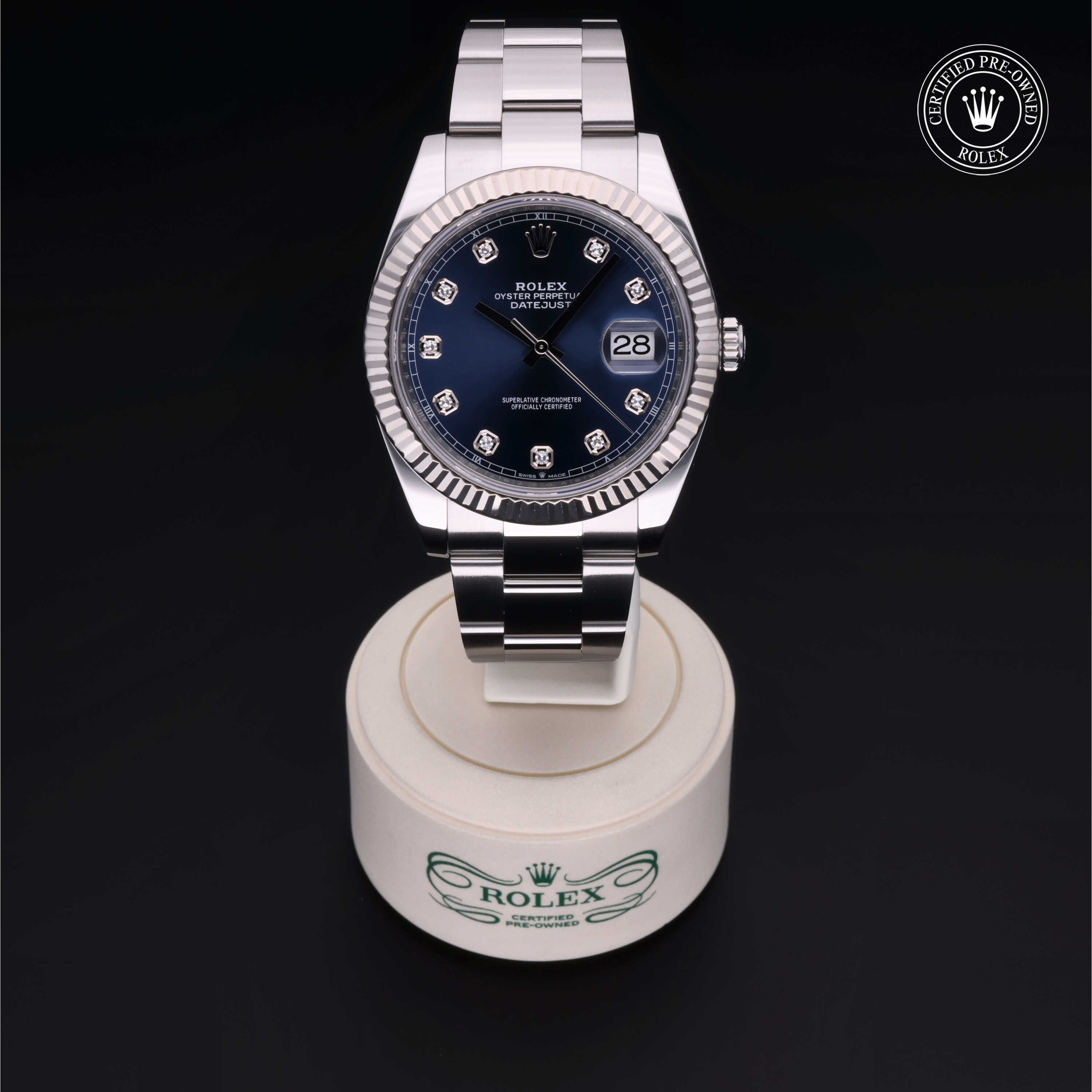 Rolex Datejust in Rolesor 18 Carat White M126334-0015 at Alson Jewelers