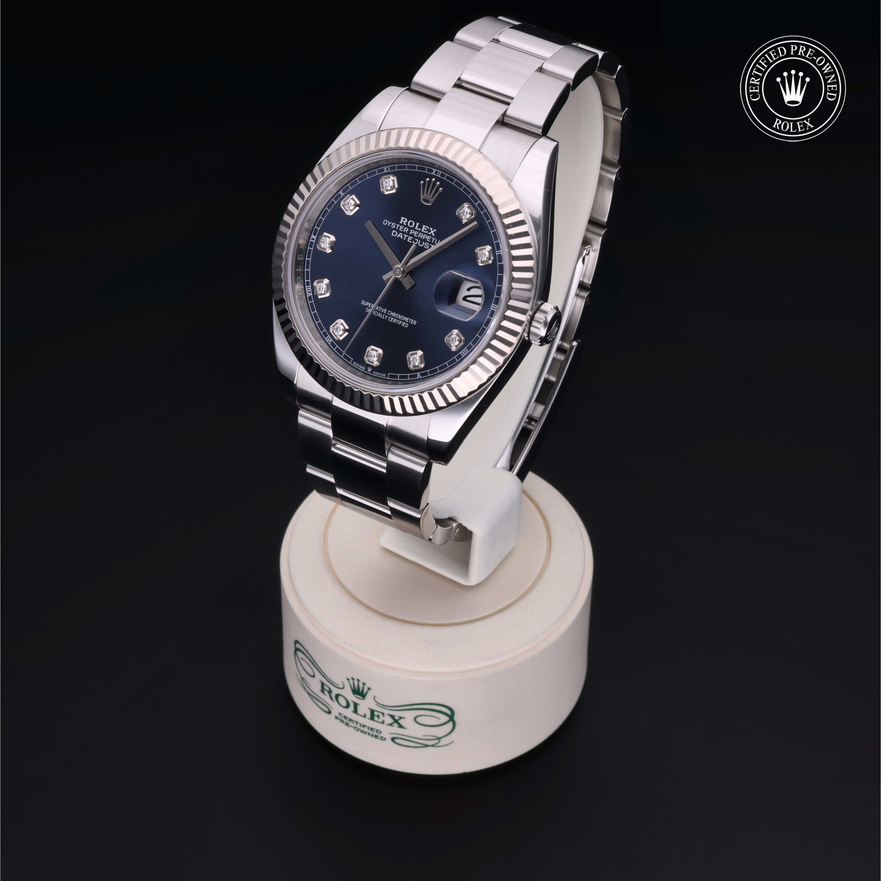 Rolex Datejust in Rolesor 18 Carat White M126334-0015 at Alson Jewelers