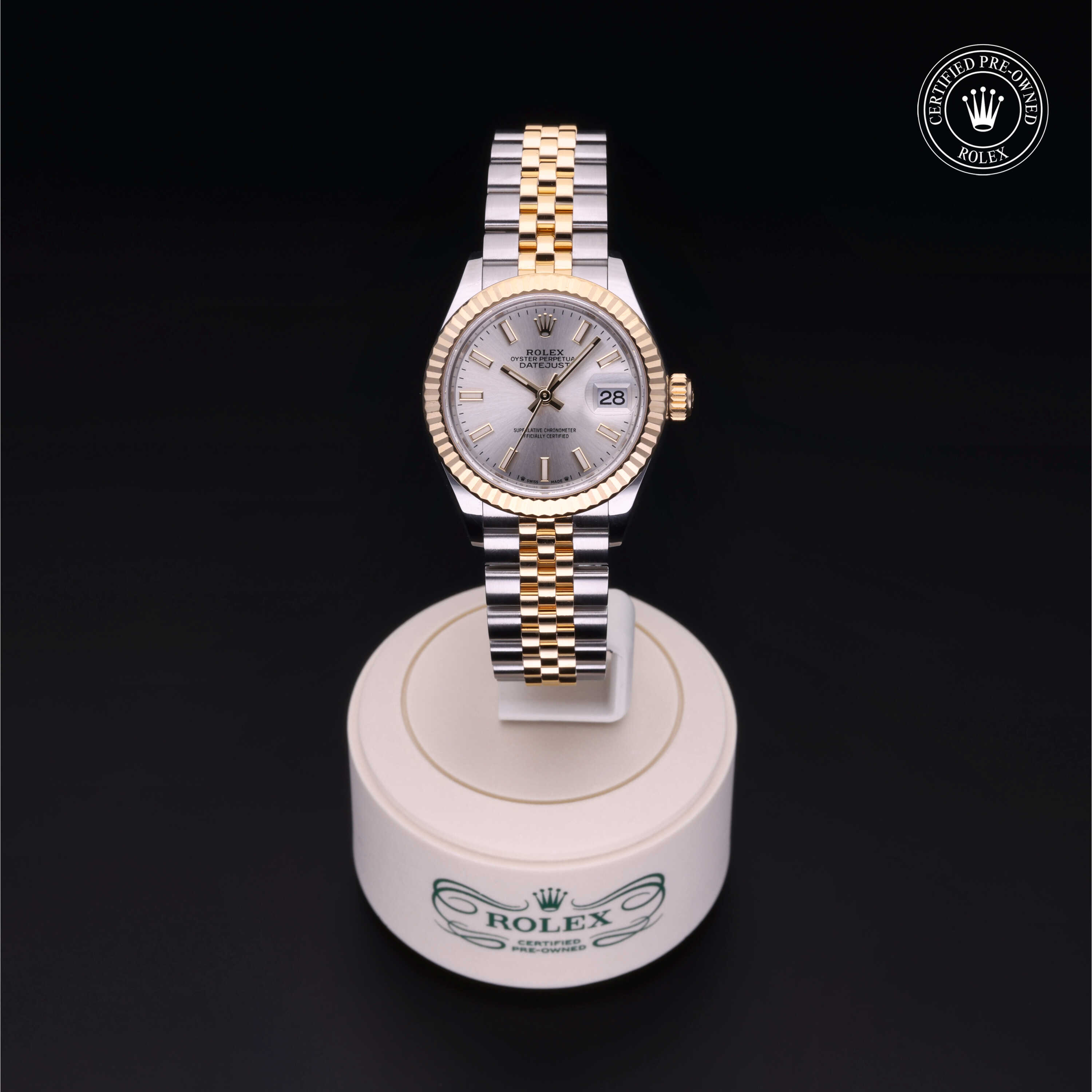 Rolex Lady-Datejust in Rolesor 18 Carat Yellow M279173-0019 at Alson Jewelers