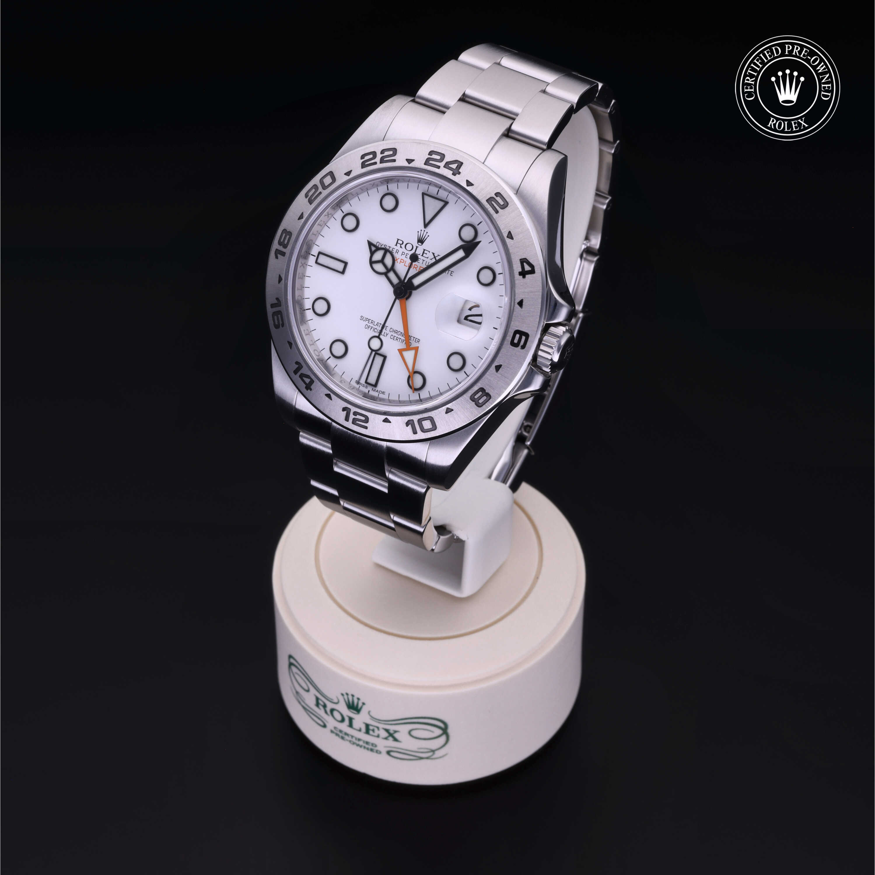 Rolex Explorer II in Oystersteel M216570-0001 at Alson Jewelers
