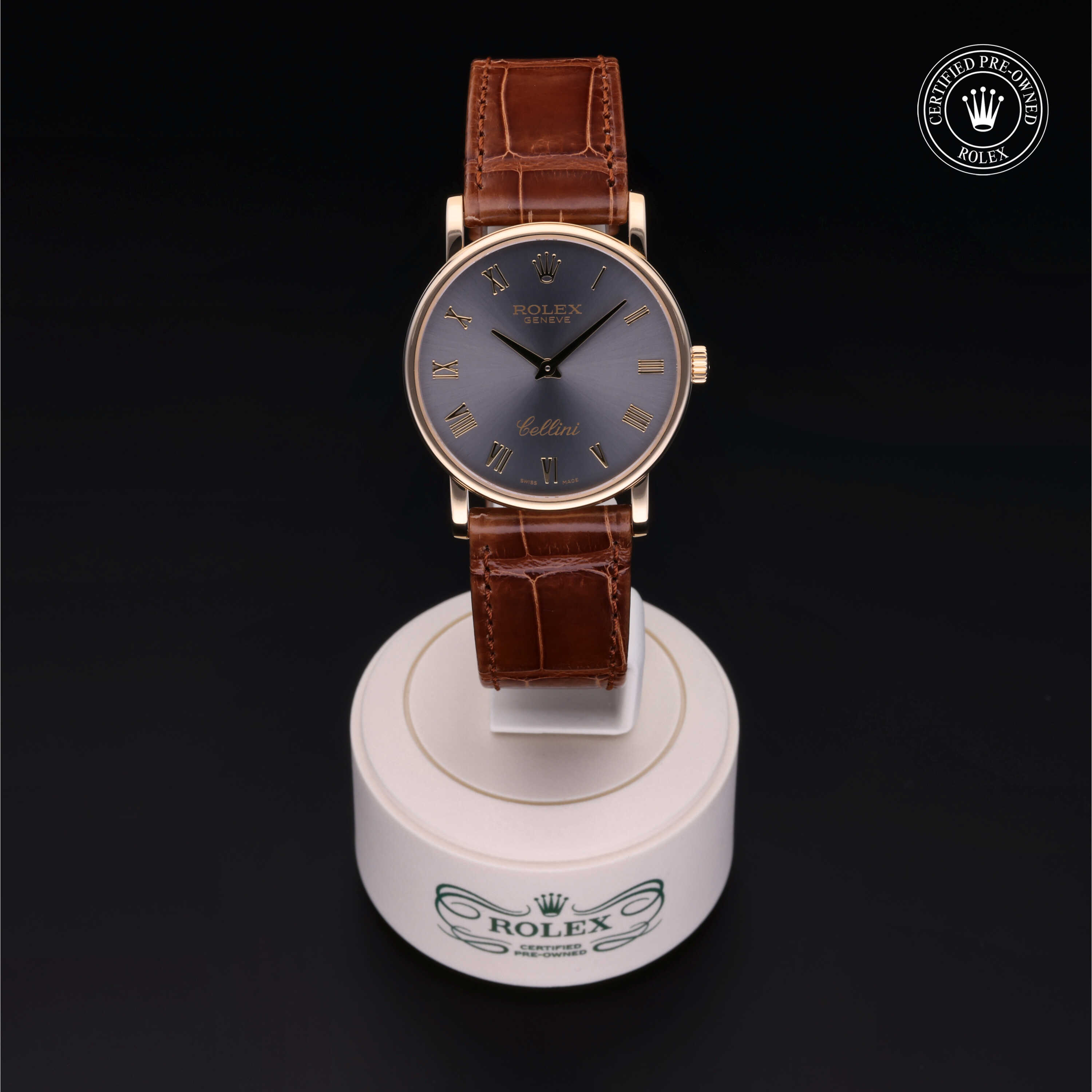 Rolex Cellini in Gold 18 Carat Yellow M5115/8-0006 at Alson Jewelers