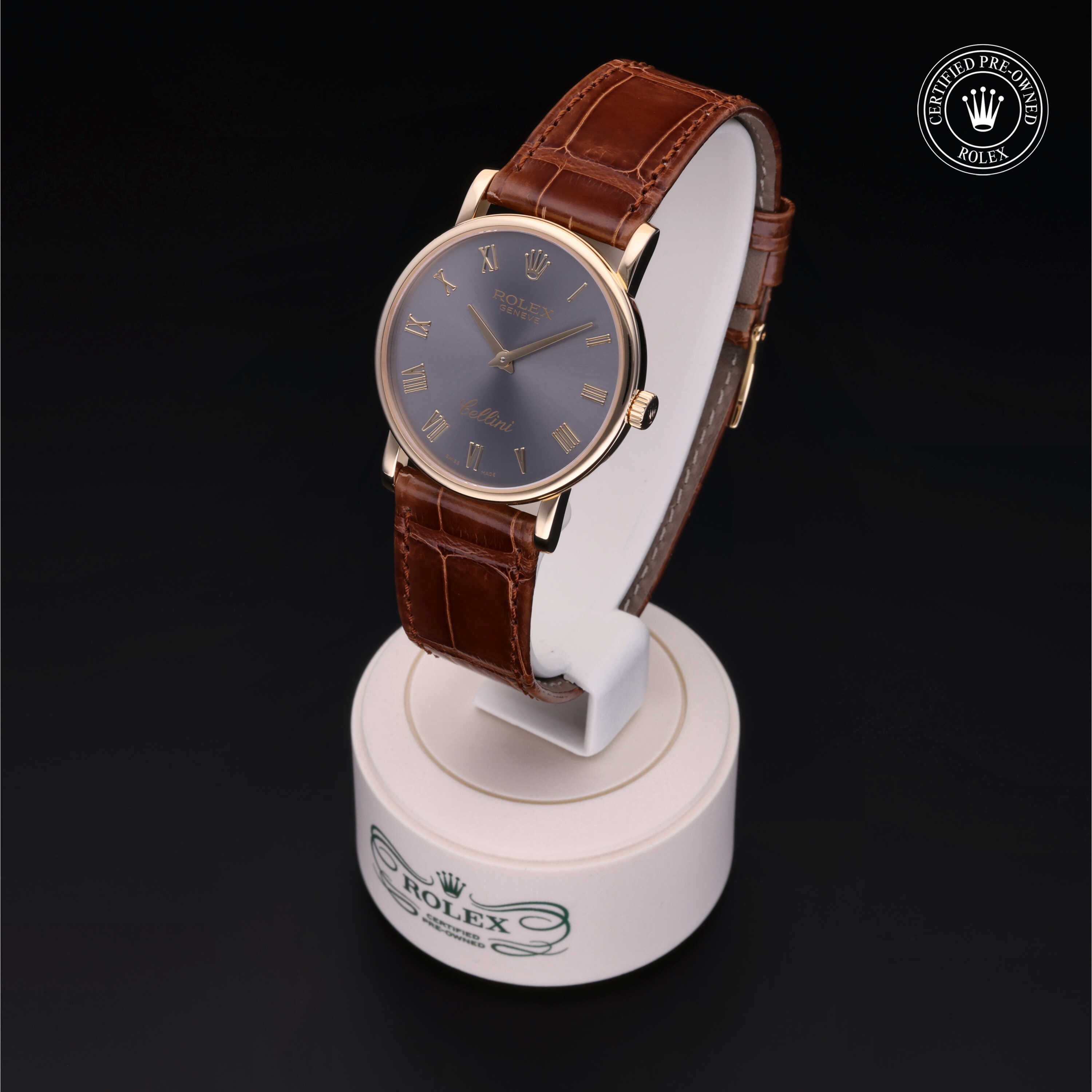 Rolex Cellini in Gold 18 Carat Yellow M5115/8-0006 at Alson Jewelers