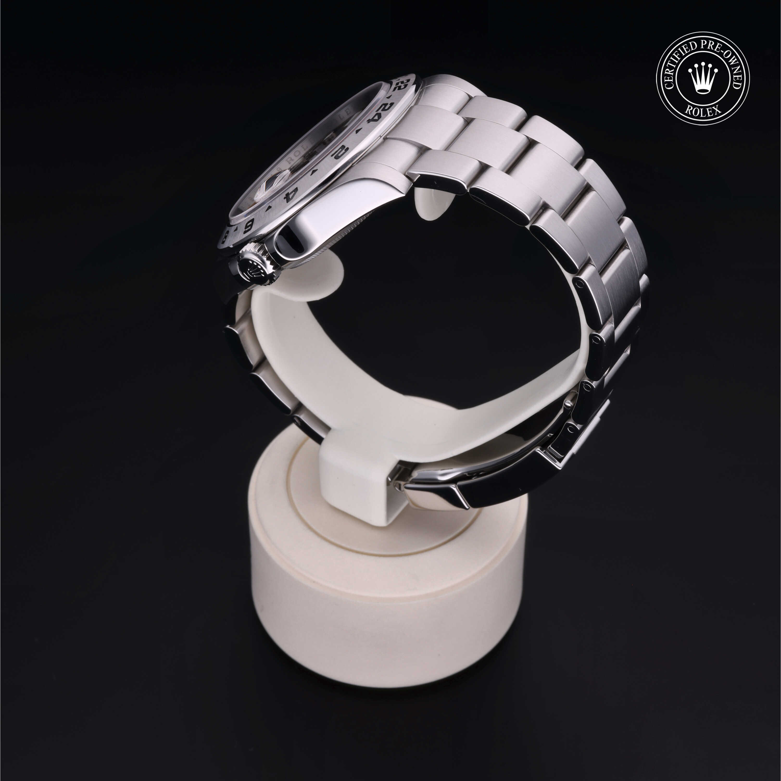 Rolex Explorer II in Oystersteel M216570-0002 at Alson Jewelers