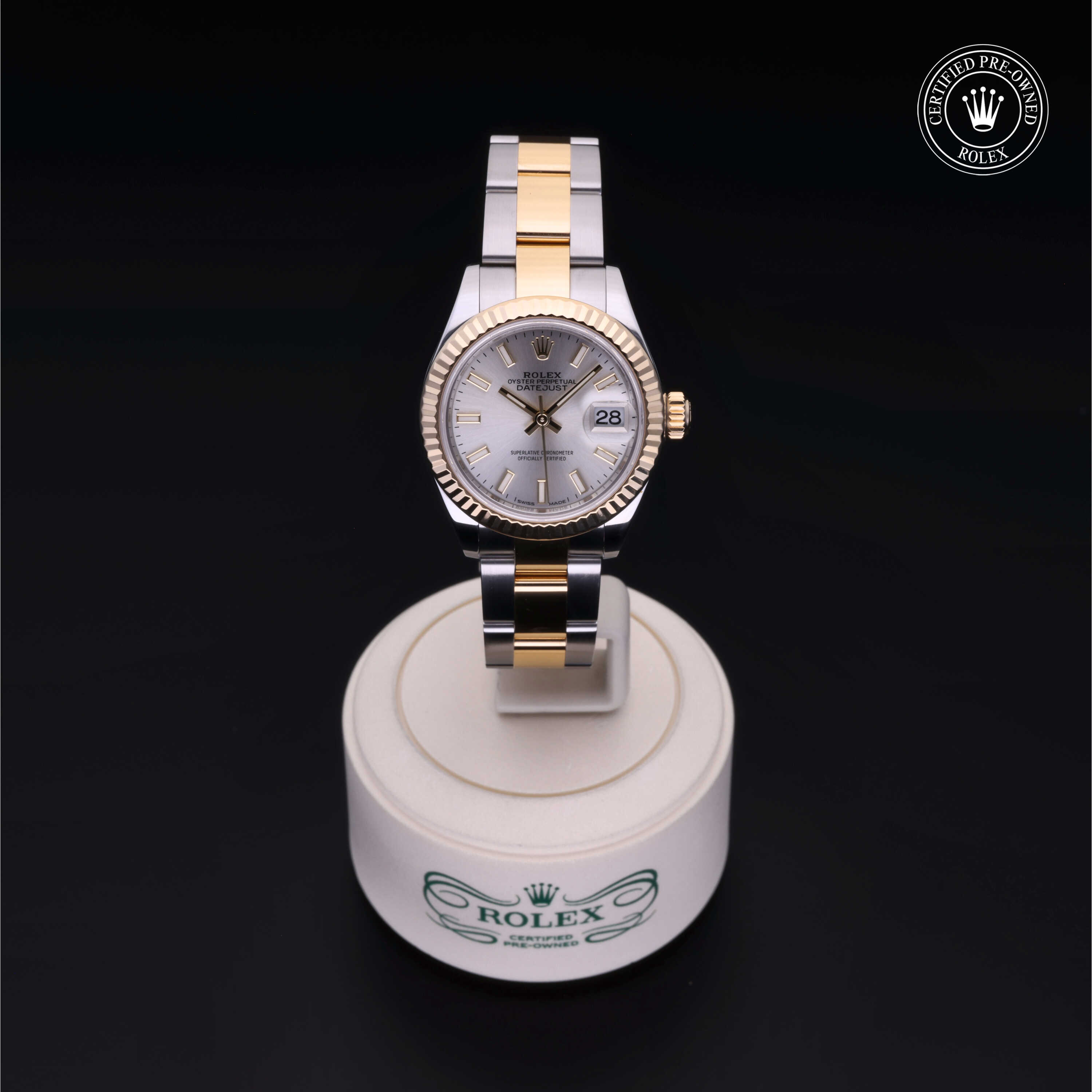 Rolex Lady-Datejust in Rolesor 18 Carat Yellow M279173-0019 at Alson Jewelers