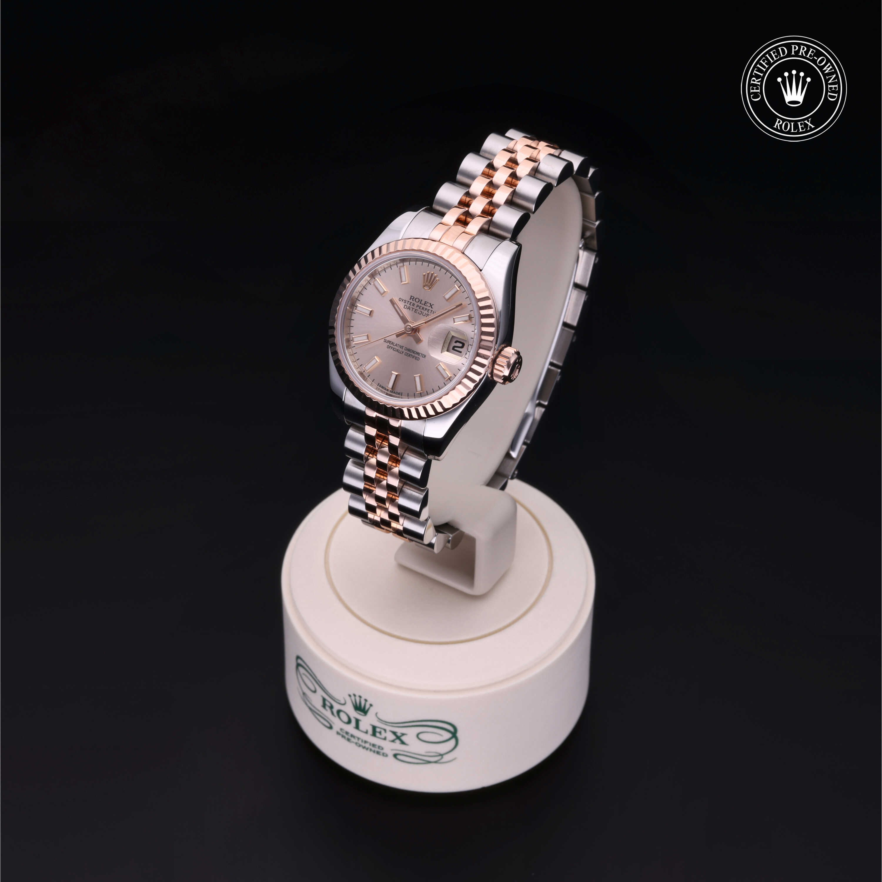 Rolex Lady-Datejust in Rolesor 18 Carat Red M179171-0007 at Alson Jewelers