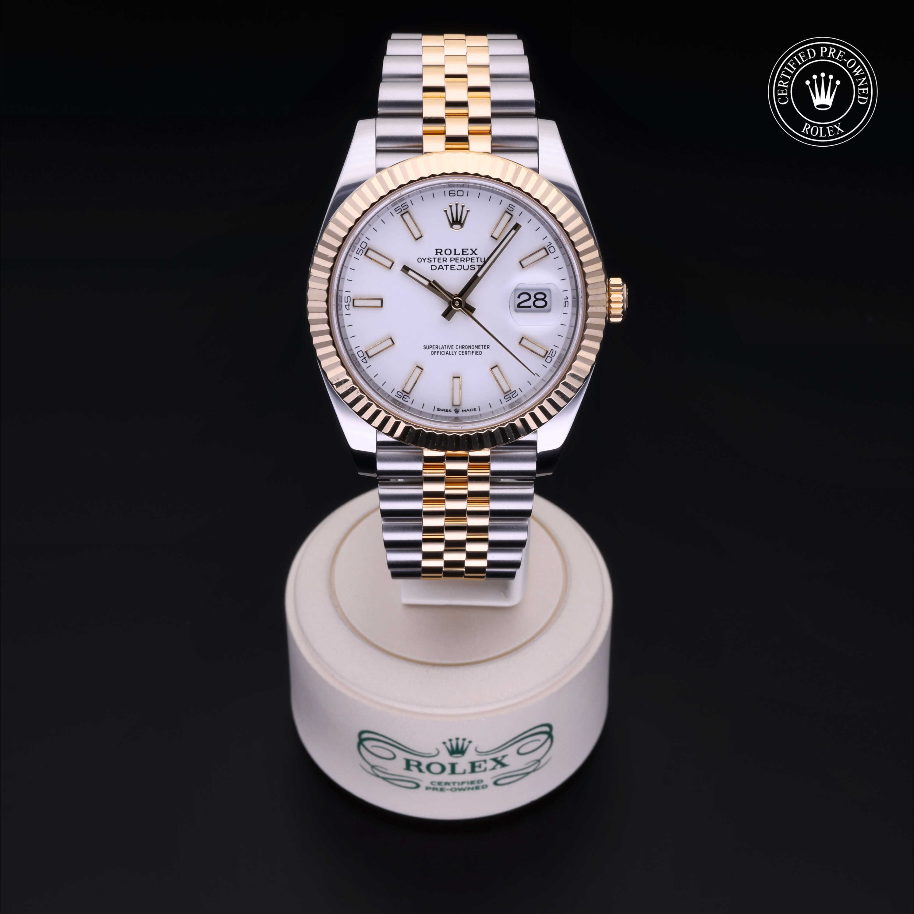 Rolex Datejust in Rolesor 18 Carat Yellow M126333-0016 at Alson Jewelers