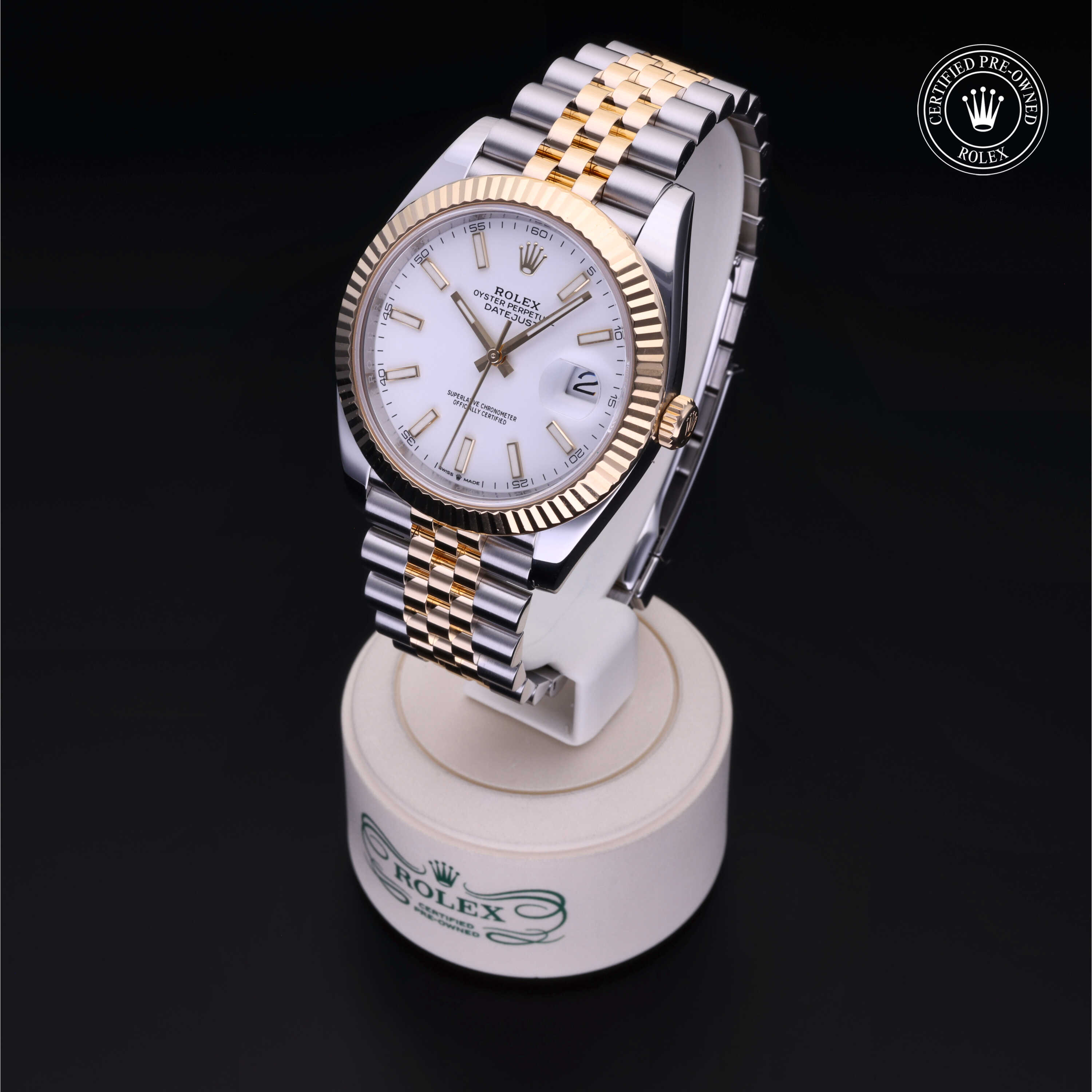 Rolex Datejust in Rolesor 18 Carat Yellow M126333-0016 at Alson Jewelers