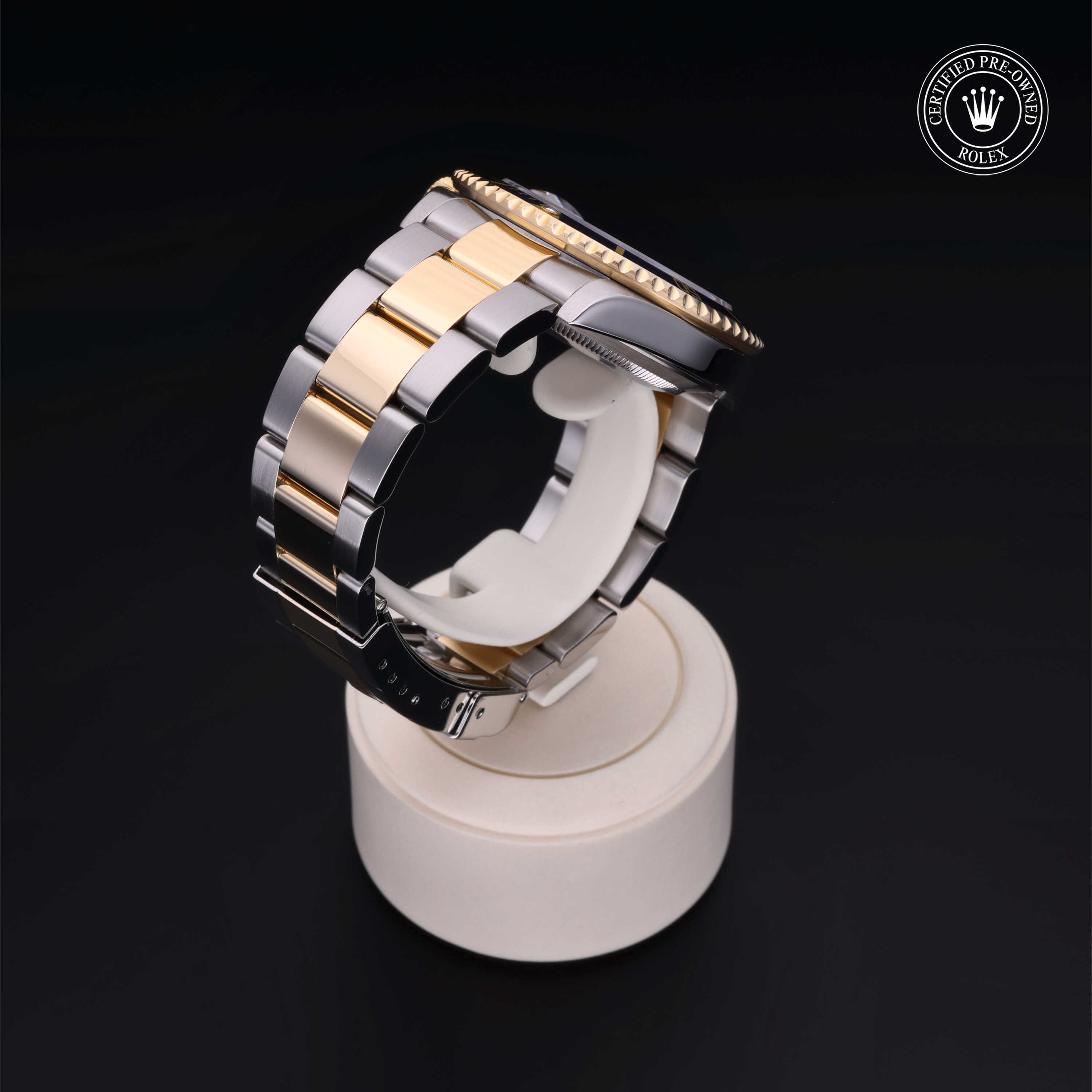 Rolex Submariner in Rolesor 18 Carat Yellow M16613-0015 at Alson Jewelers