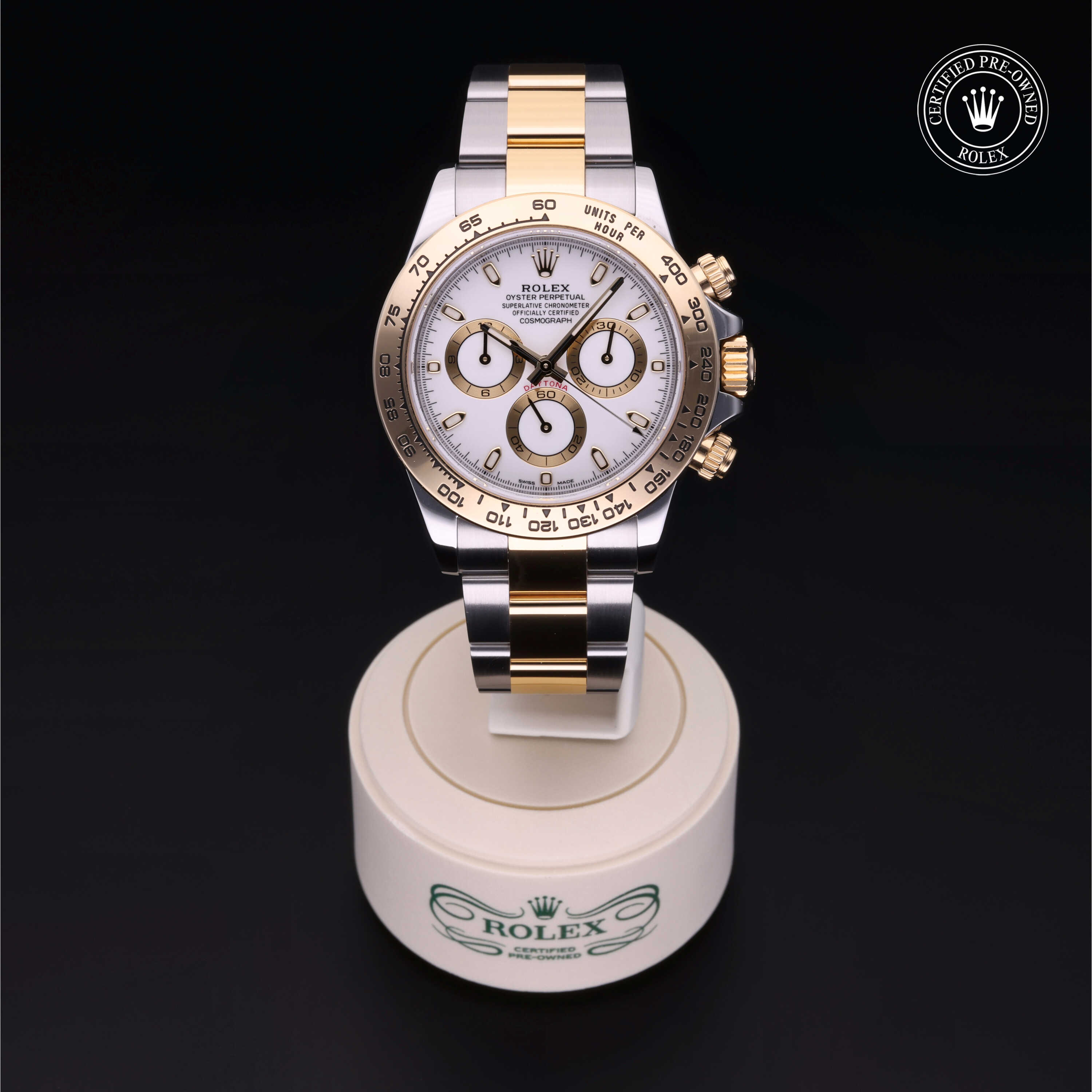 Rolex Cosmograph Daytona in Rolesor 18 Carat Yellow M116503-0001 at Alson Jewelers