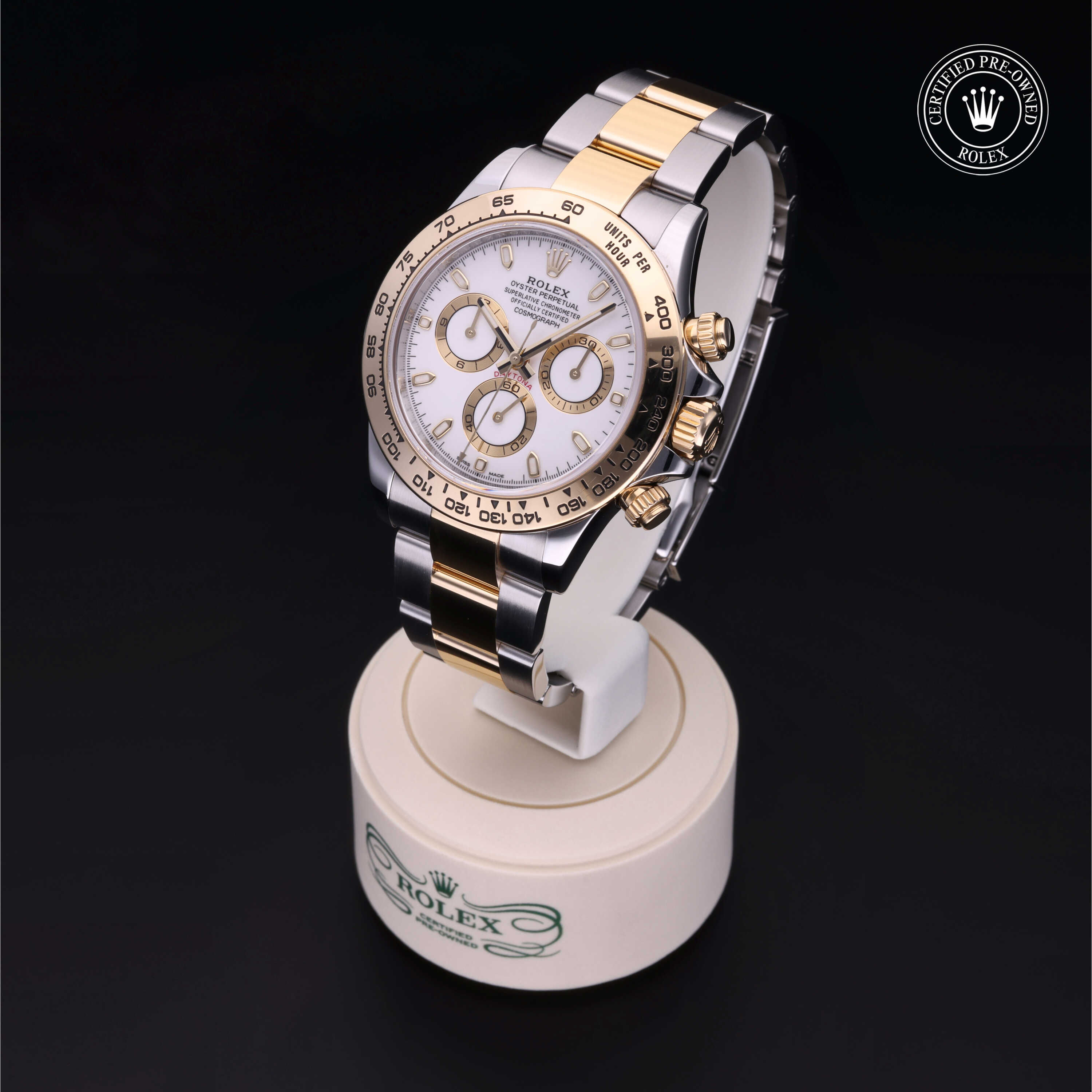 Rolex Cosmograph Daytona in Rolesor 18 Carat Yellow M116503-0001 at Alson Jewelers