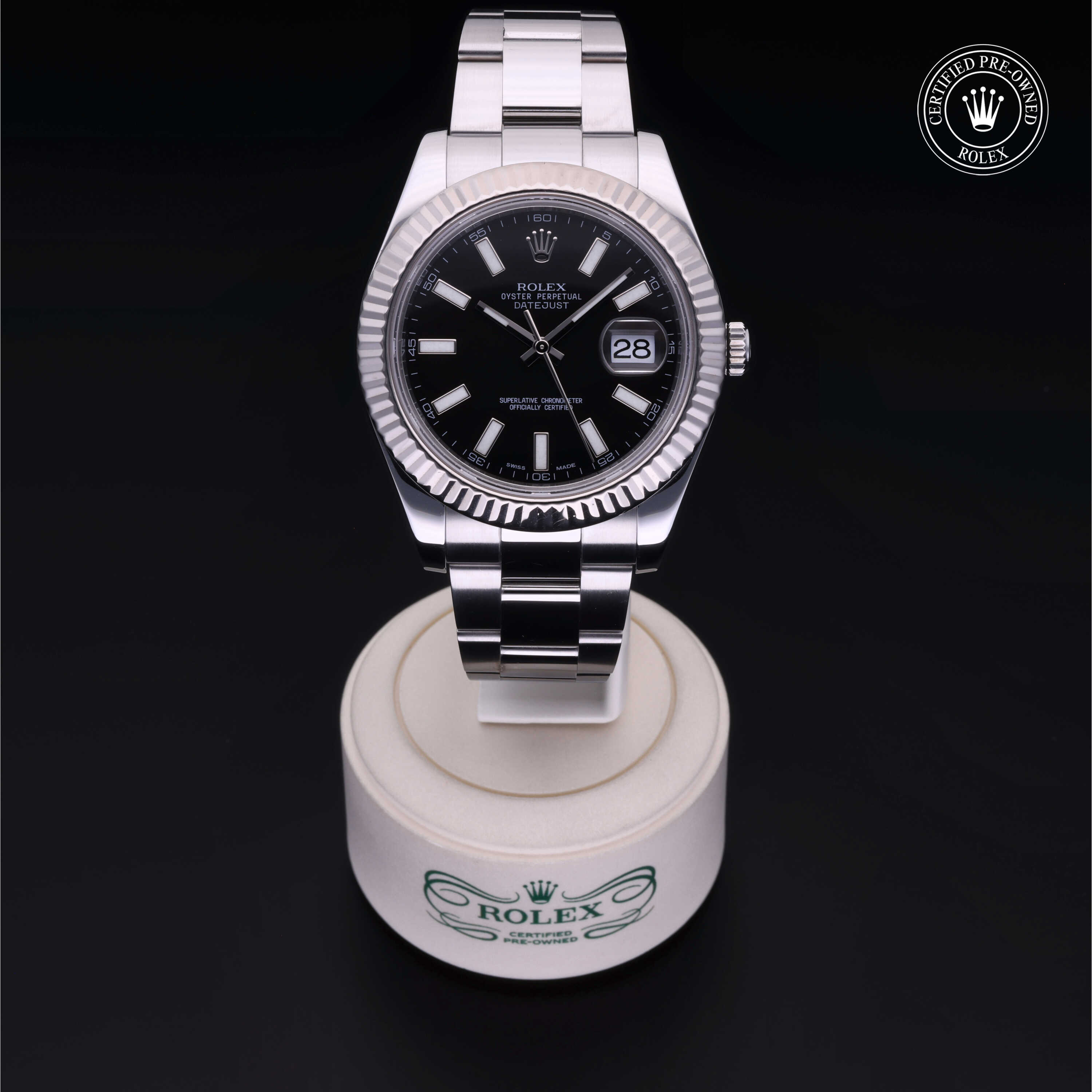 Rolex Datejust II in Rolesor 18 Carat White M116334-0003 at Alson Jewelers Rolex Datejust II in Rolesor 18 Carat White M116334-0003 at Alson Jewelers
