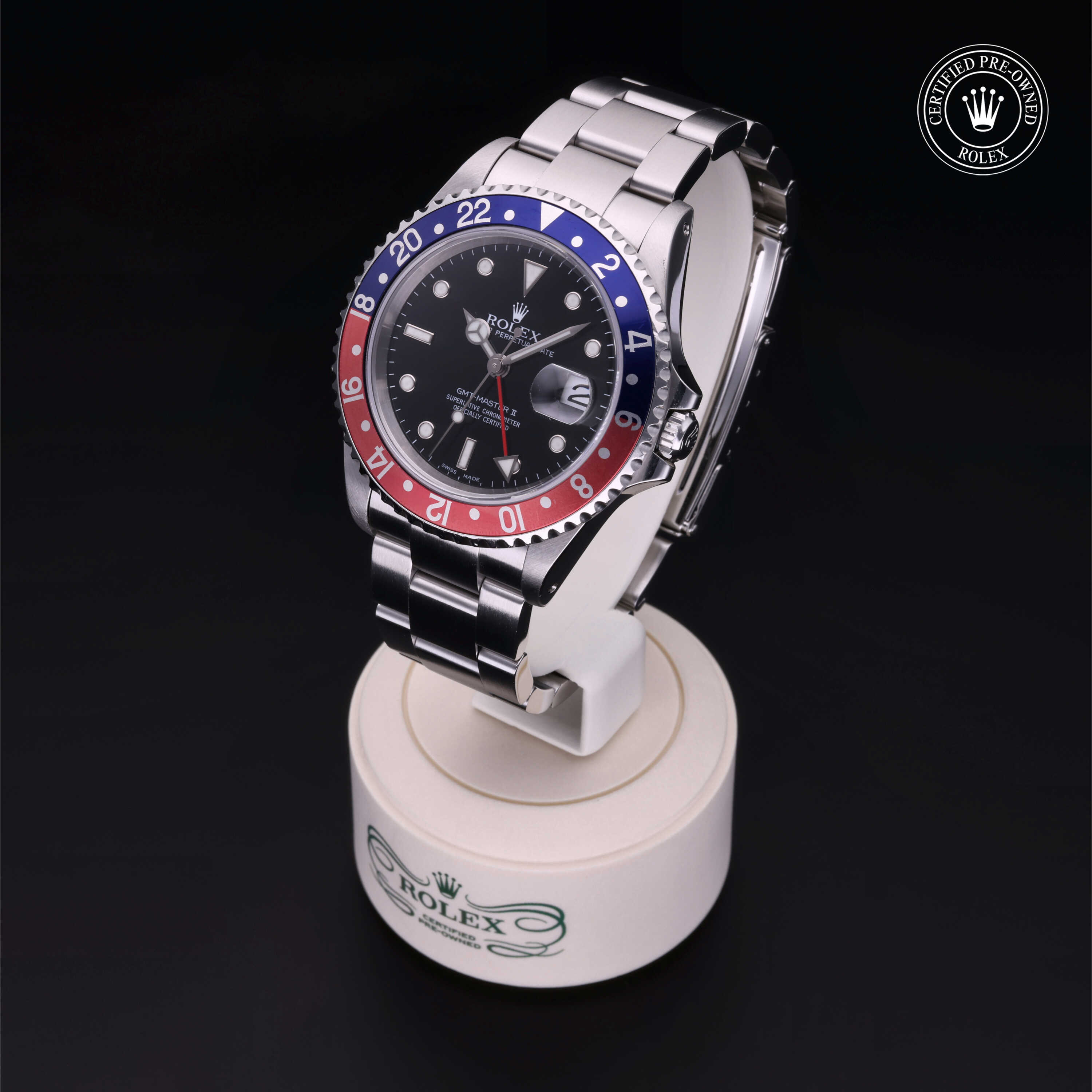 Rolex GMT-Master II in Oystersteel M16710BLRO-0005 at Alson Jewelers