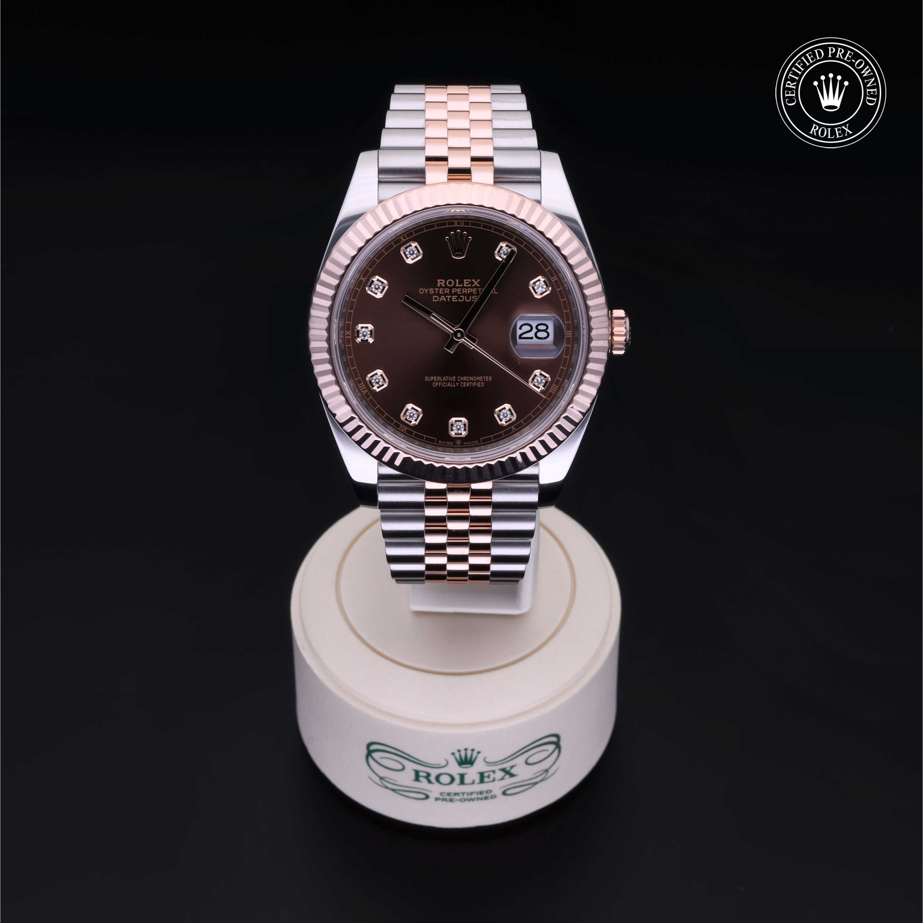 Rolex Datejust in Rolesor 18 Carat Red M126331-0004 at Alson Jewelers
