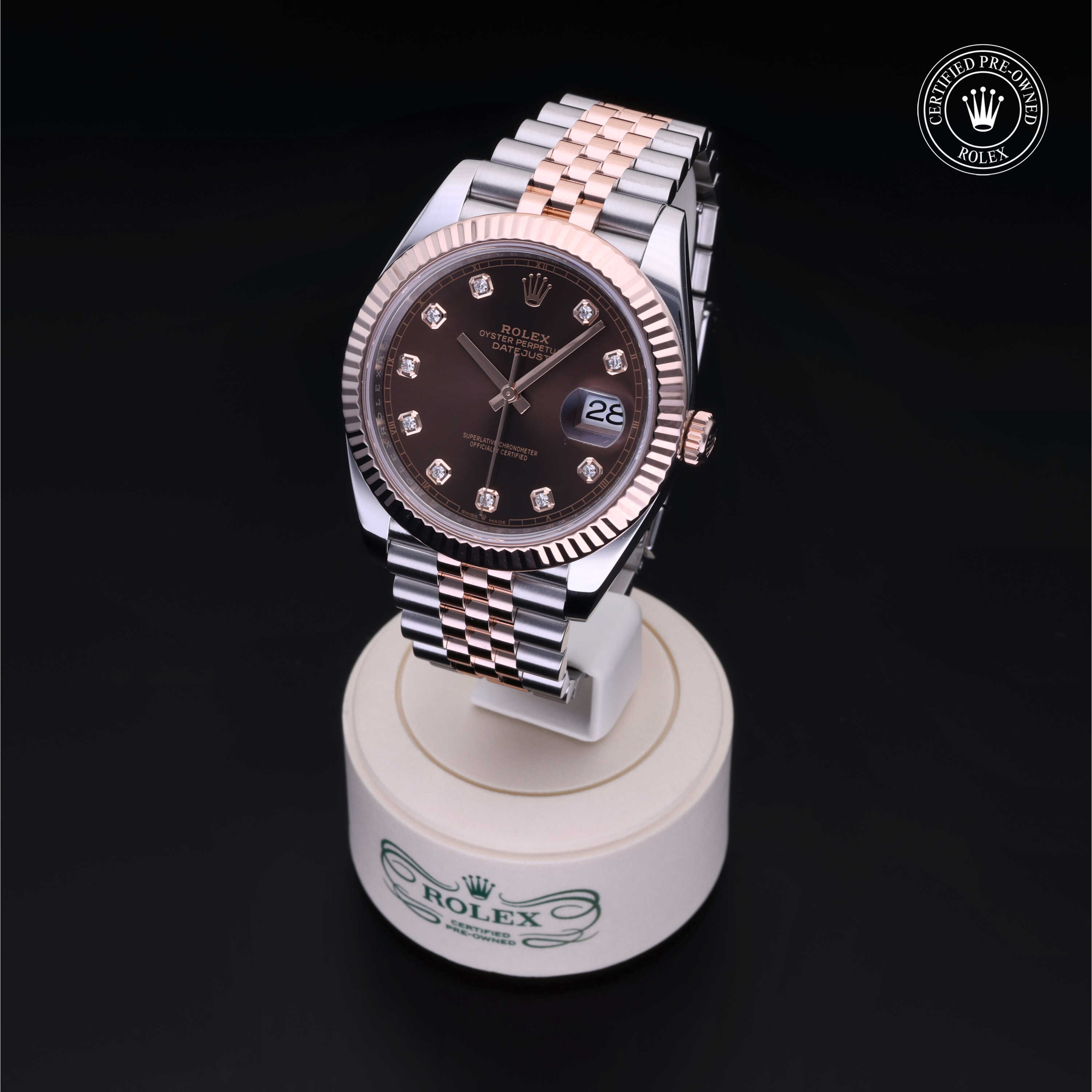 Rolex Datejust in Rolesor 18 Carat Red M126331-0004 at Alson Jewelers
