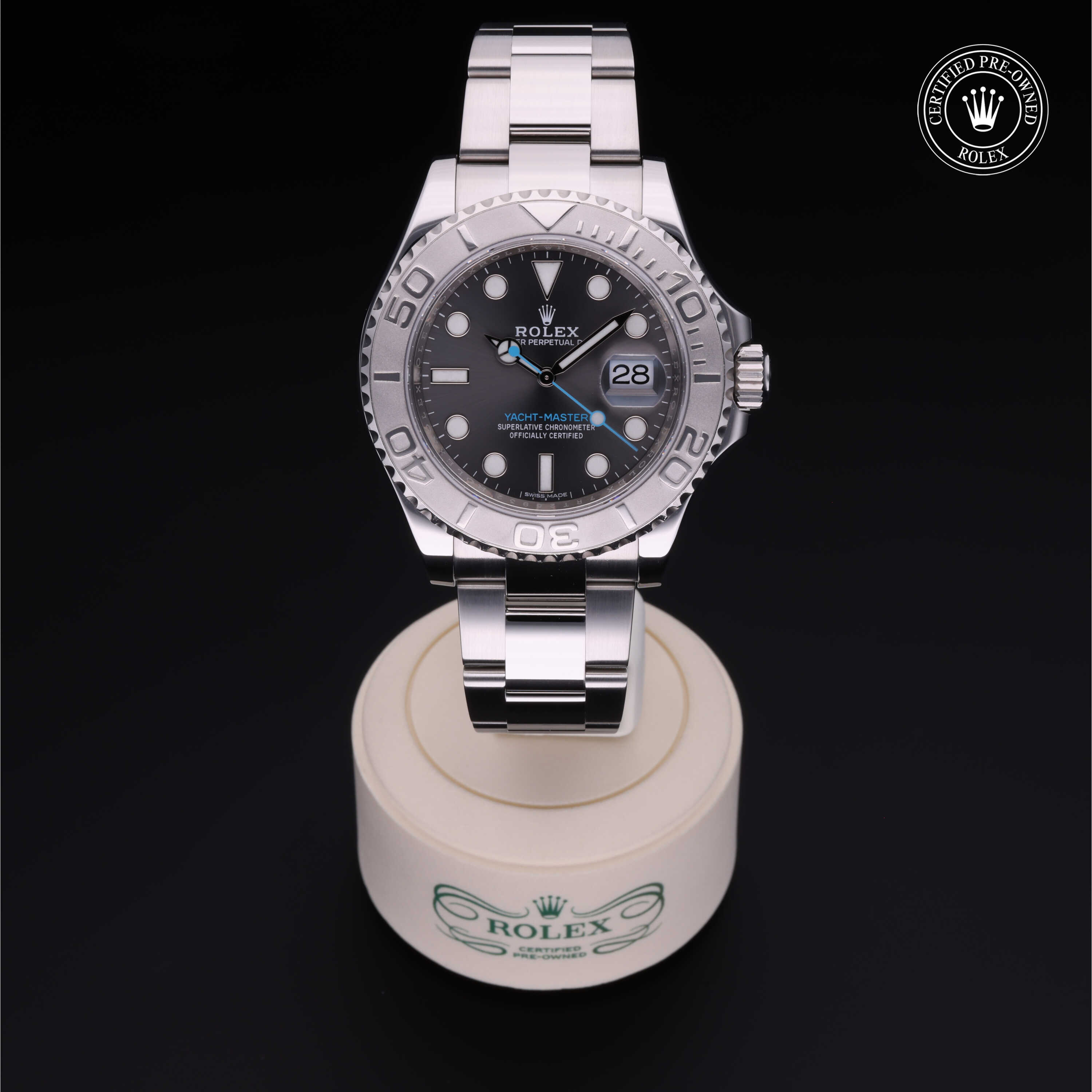 Rolex Yacht-Master in Rolesium Platinum M116622-0003 at Alson Jewelers