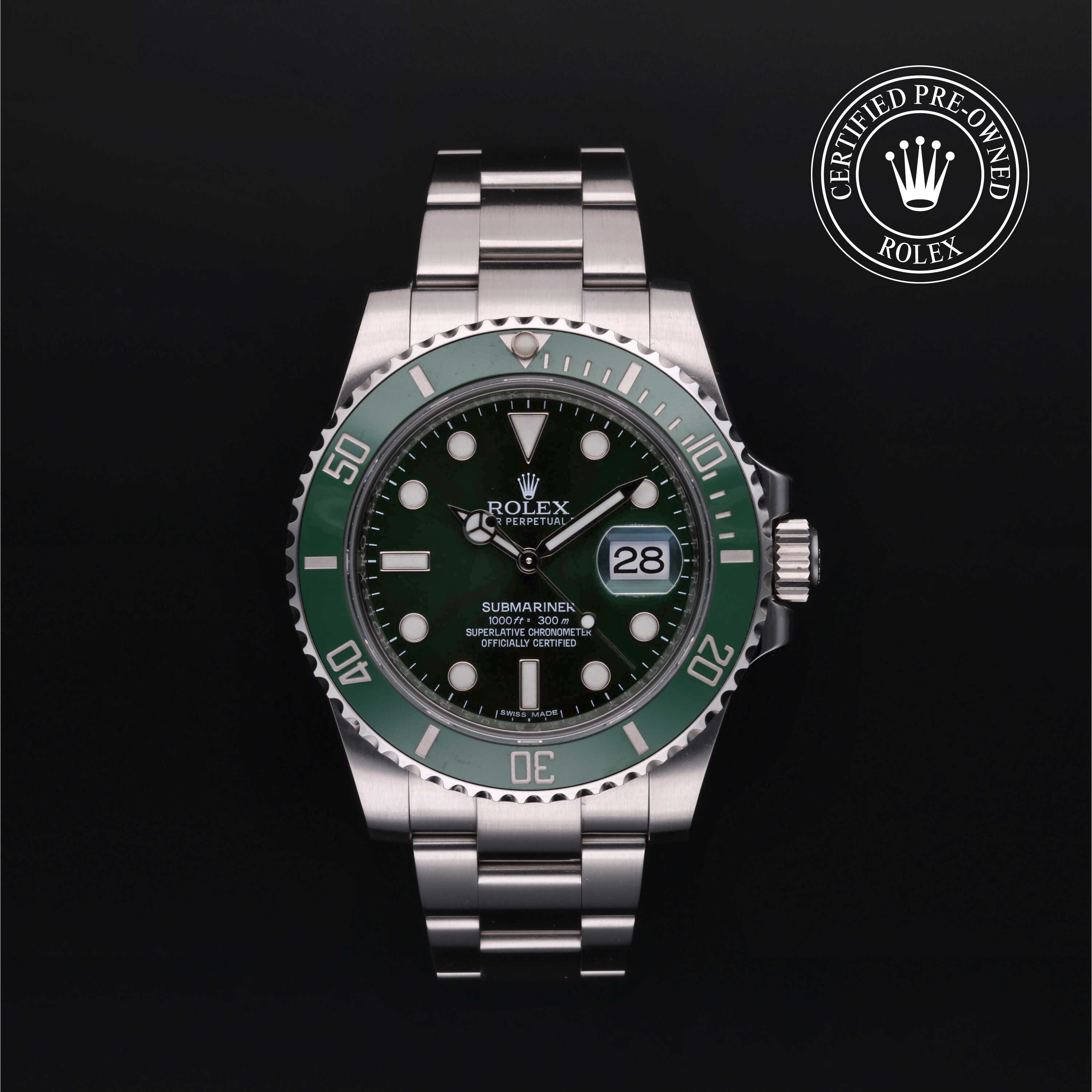 Rolex Submariner in Oystersteel M116610LV-0002 at Alson Jewelers