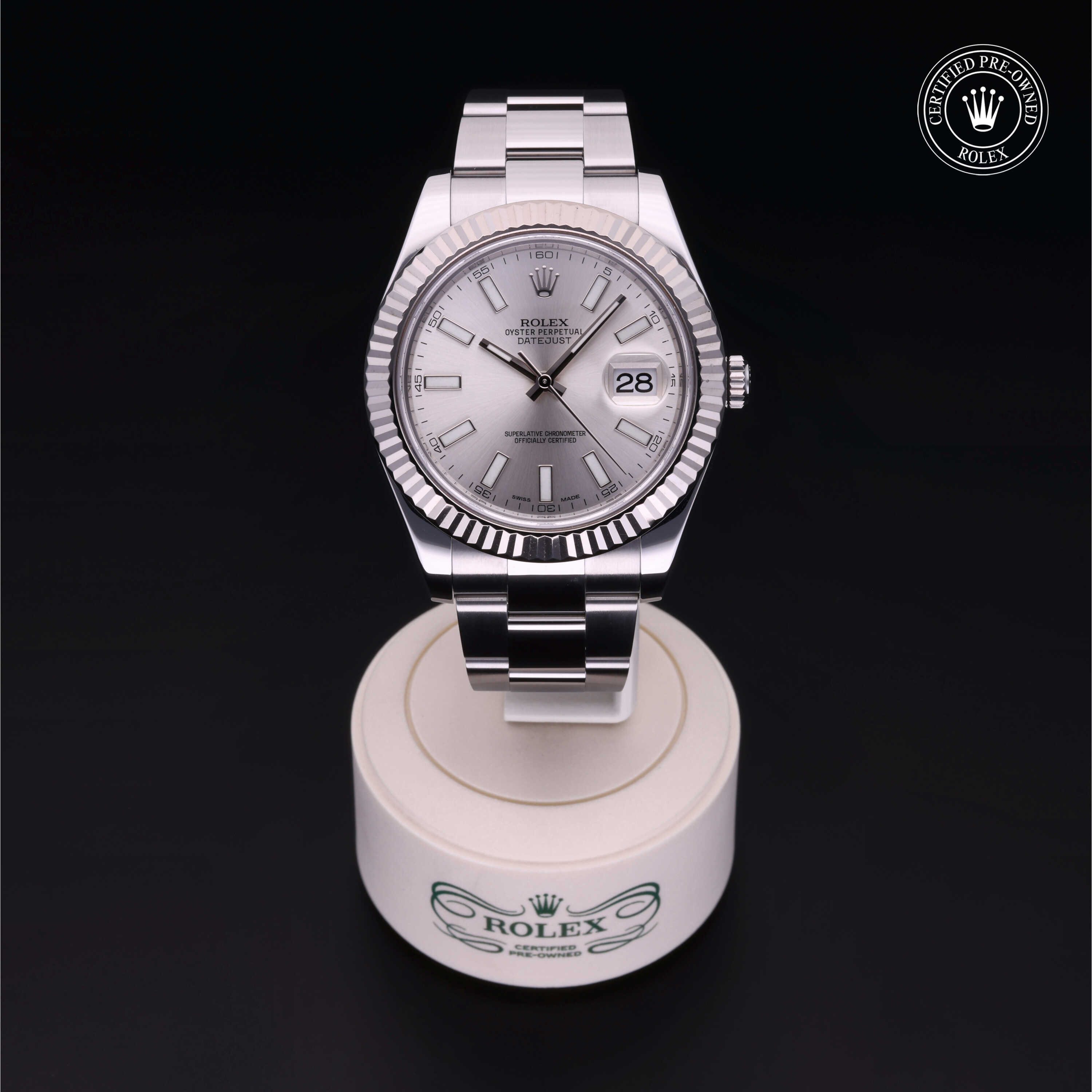 Rolex Datejust II in Rolesor 18 Carat White M116334-0010 at Alson Jewelers Rolex Datejust II in Rolesor 18 Carat White M116334-0010 at Alson Jewelers