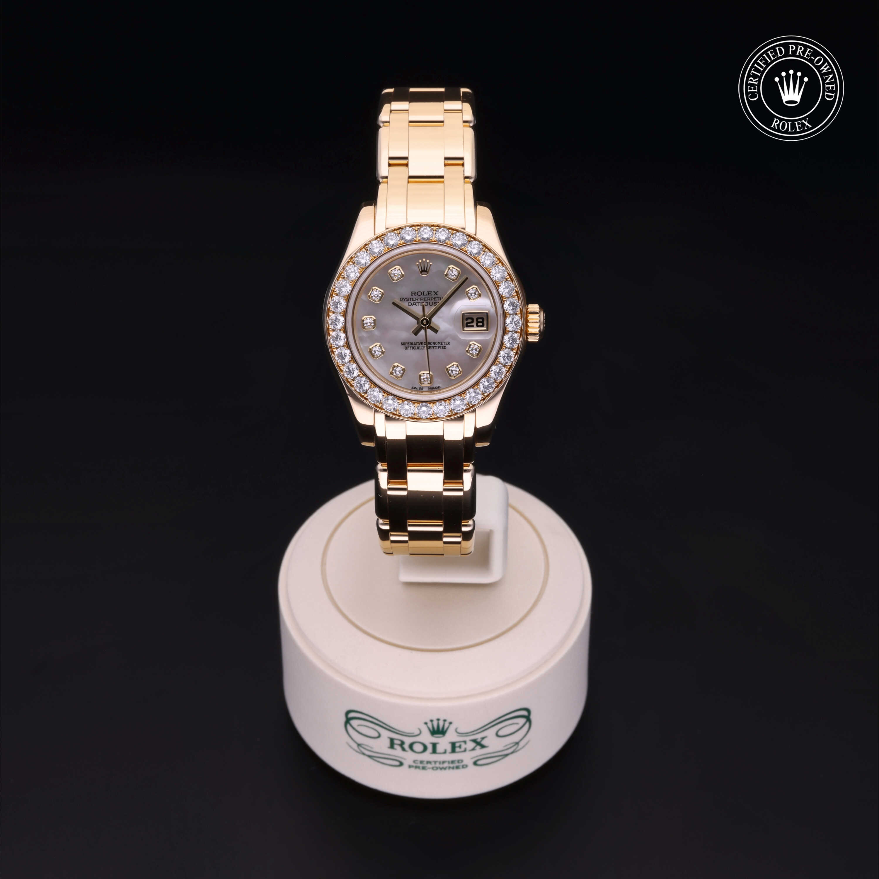 Rolex Pearlmaster in Gold 18 Carat Yellow M80298-0070 at Alson Jewelers