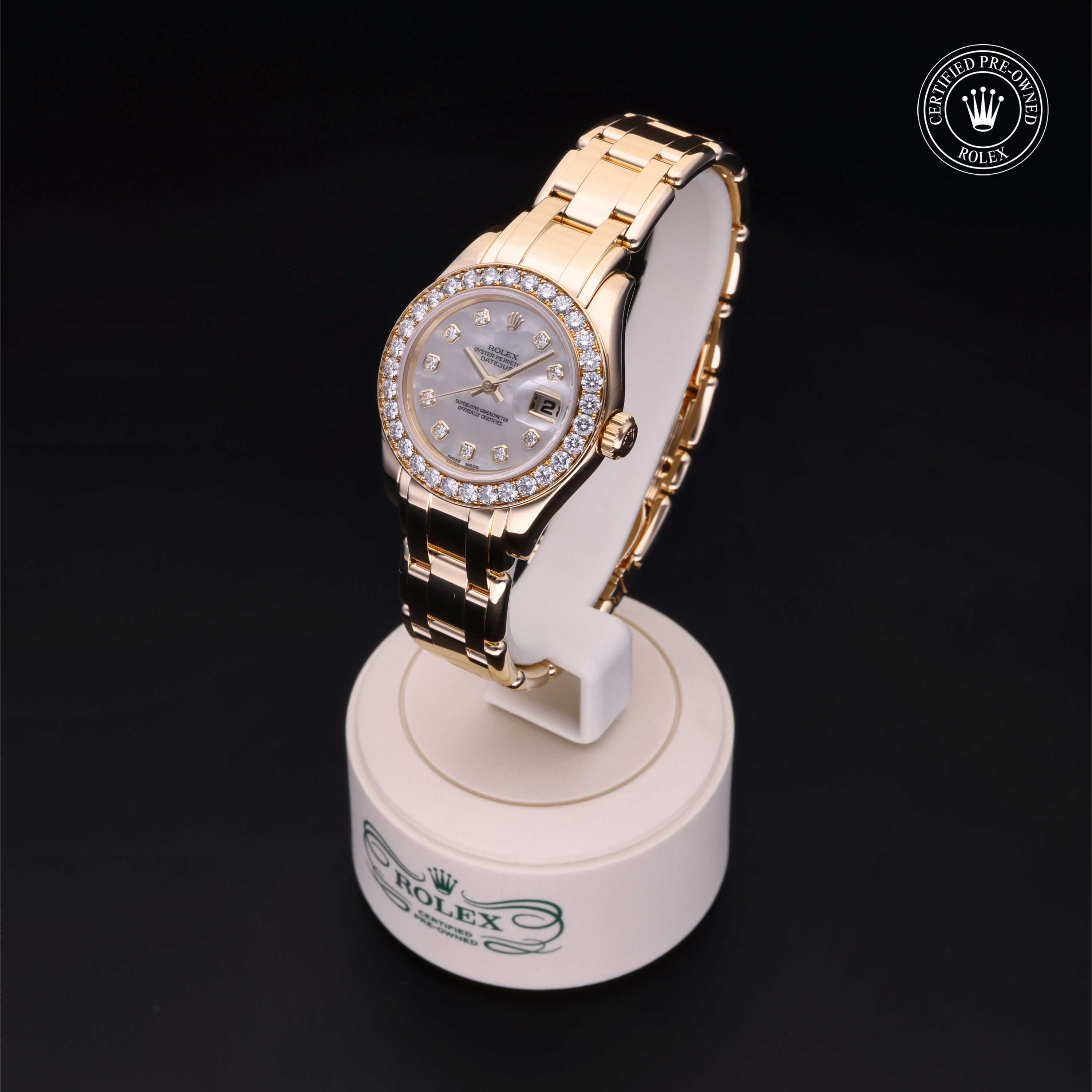 Rolex Pearlmaster in Gold 18 Carat Yellow M80298-0070 at Alson Jewelers