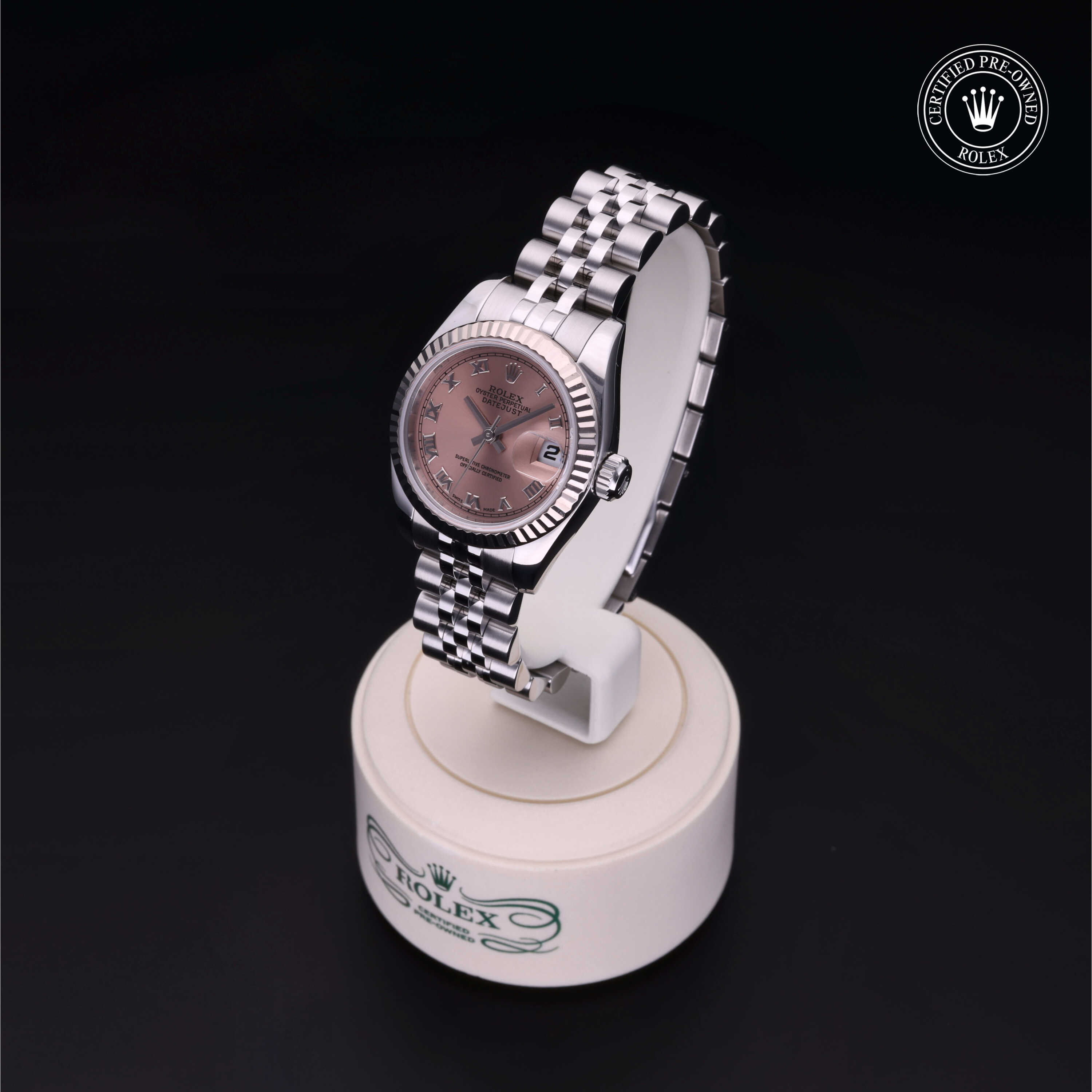Rolex Lady-Datejust in Rolesor 18 Carat White M179174-0020 at Alson Jewelers