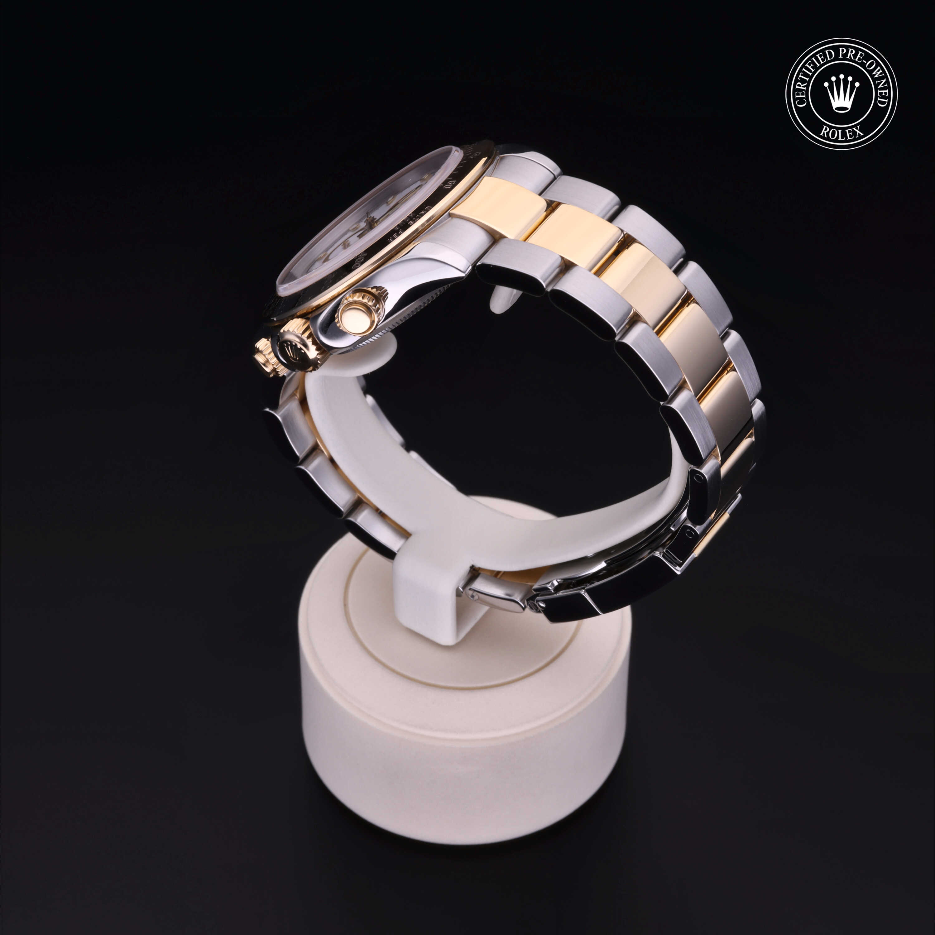 Rolex Cosmograph Daytona in Rolesor 18 Carat Yellow M116523-0026 at Alson Jewelers