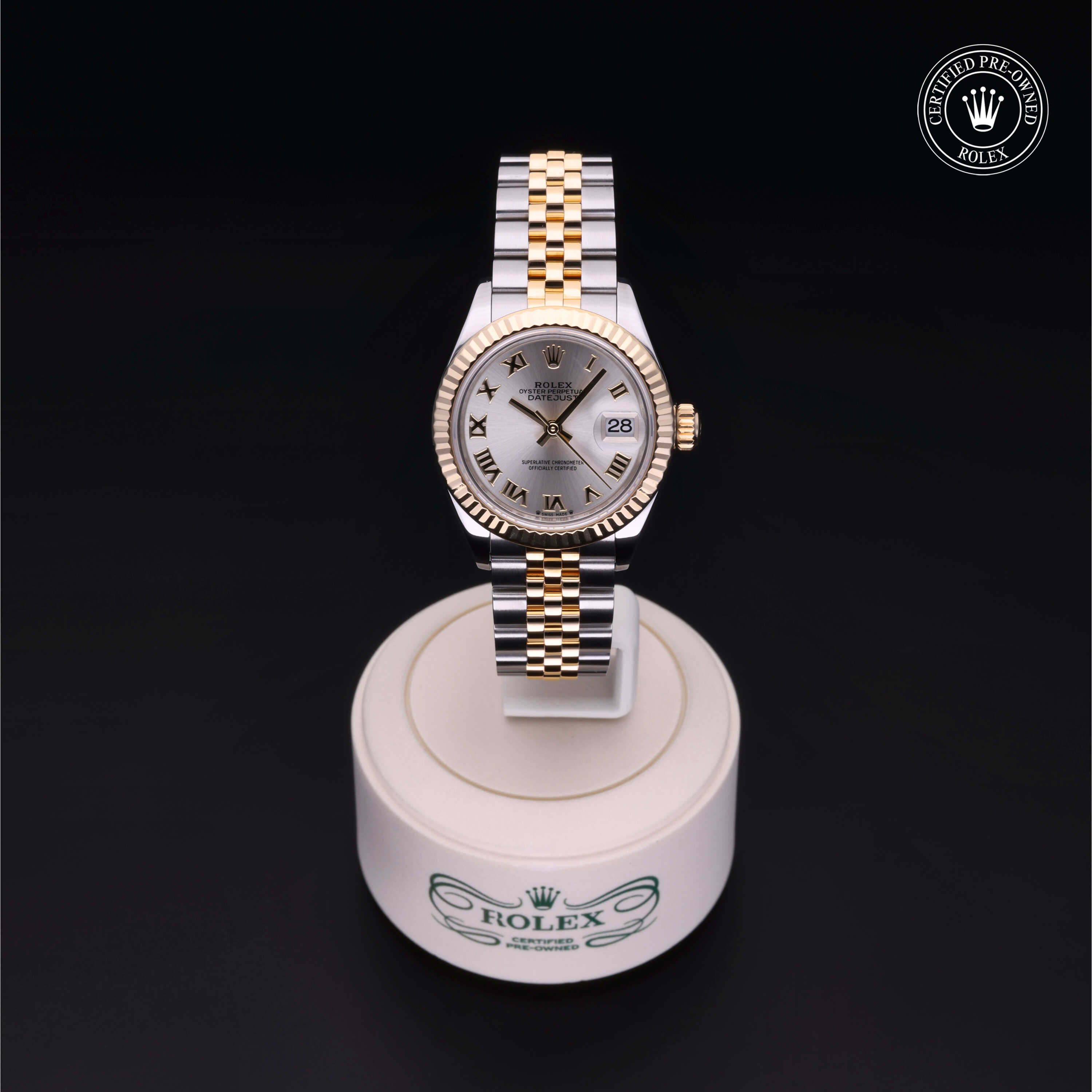 Rolex Lady-Datejust in Rolesor 18 Carat Yellow M279173-0005 at Alson Jewelers