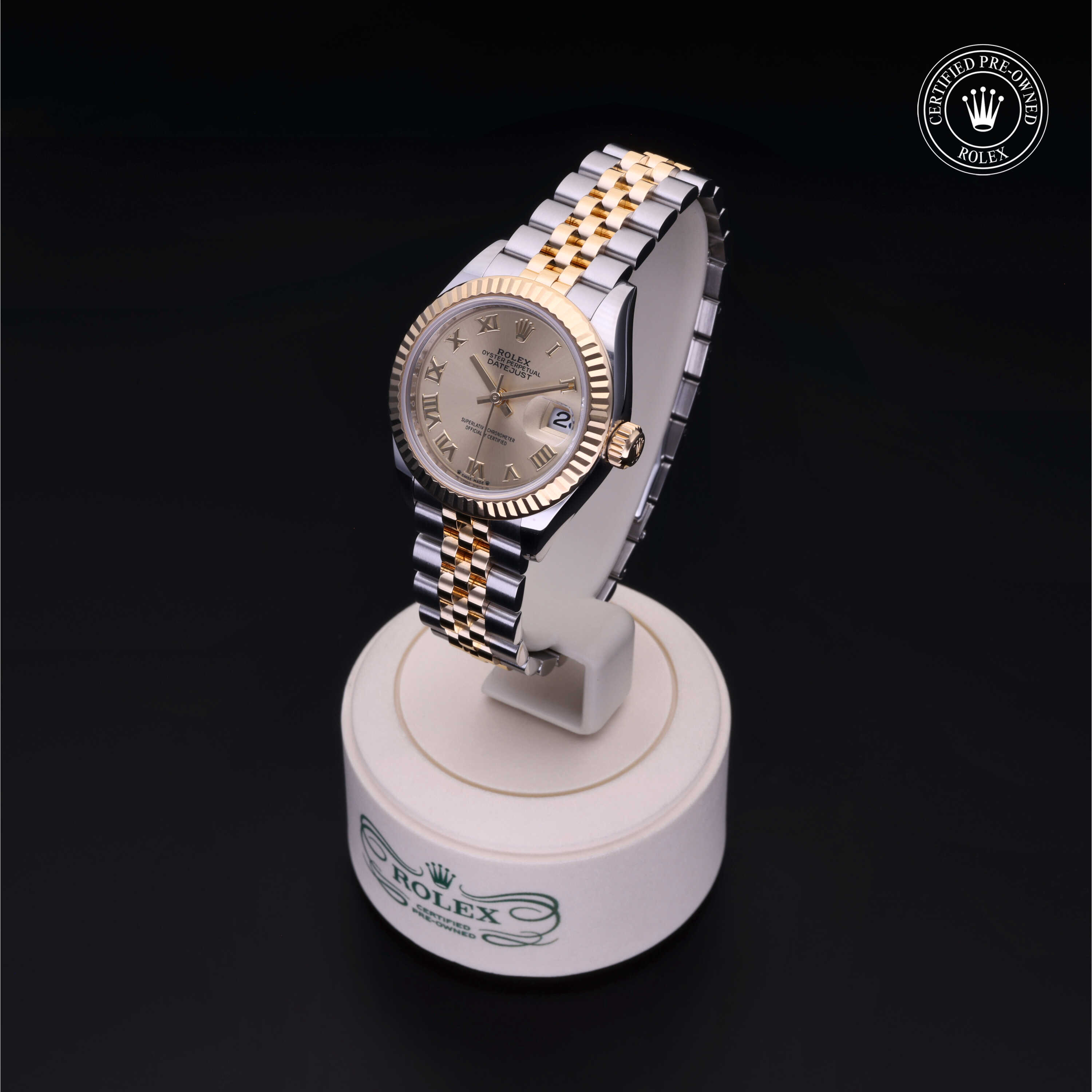 Rolex Lady-Datejust in Rolesor 18 Carat Yellow M279173-0009 at Alson Jewelers
