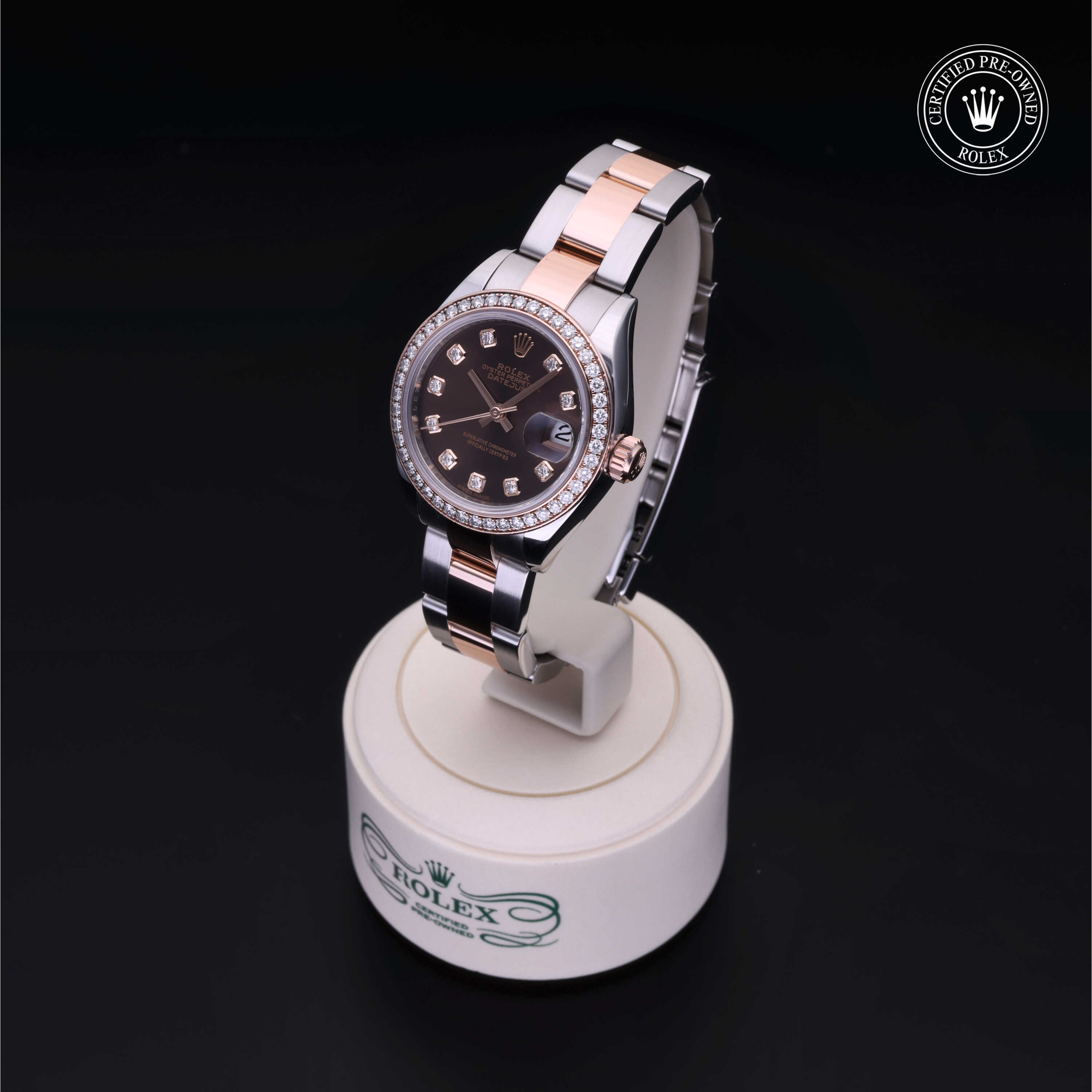 Rolex Lady-Datejust in Rolesor 18 Carat Red M279381RBR-0012 at Alson Jewelers