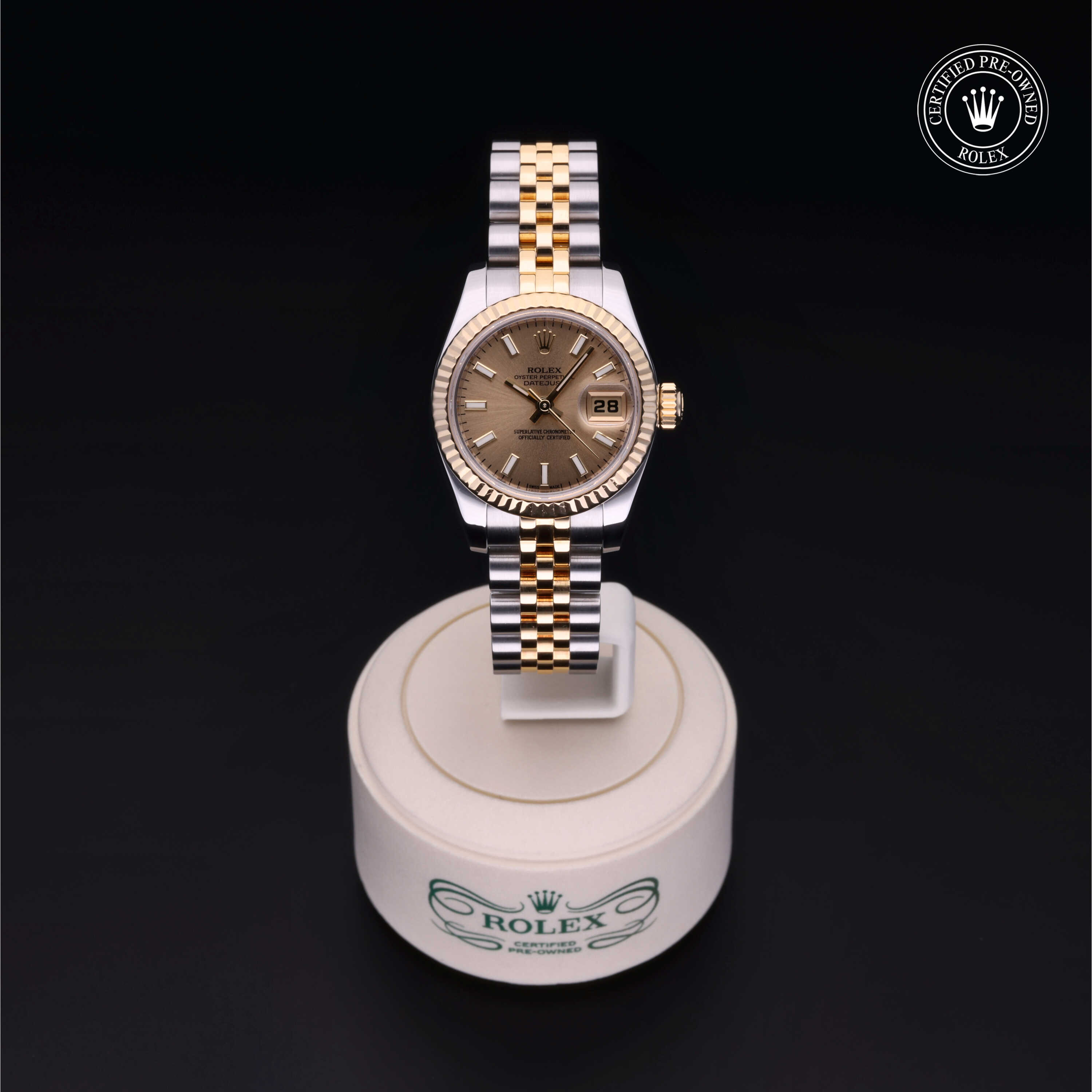 Rolex Lady-Datejust in Rolesor 18 Carat Yellow M179173-0075 at Alson Jewelers