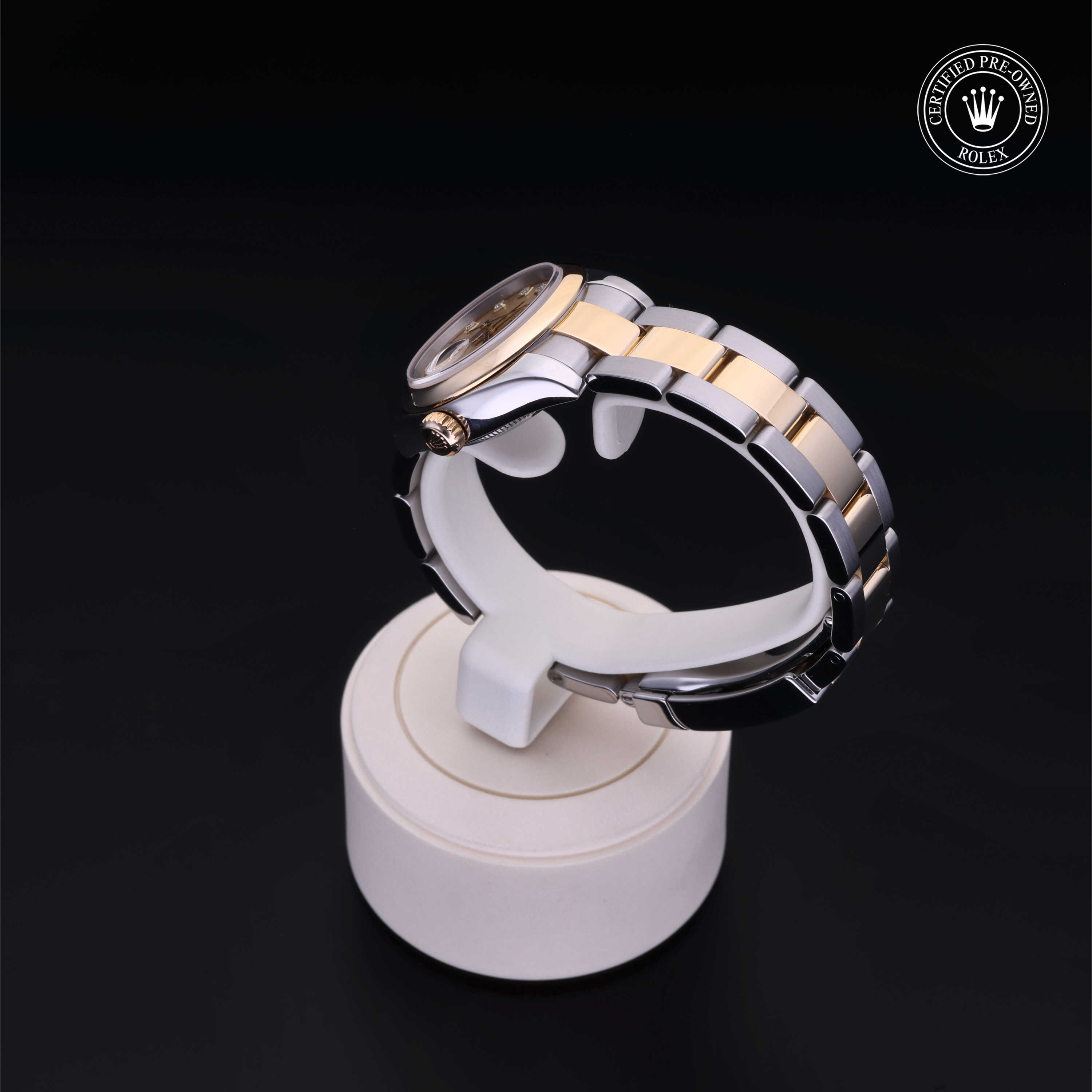 Rolex Lady-Datejust in Rolesor 18 Carat Yellow M179163-0056 at Alson Jewelers