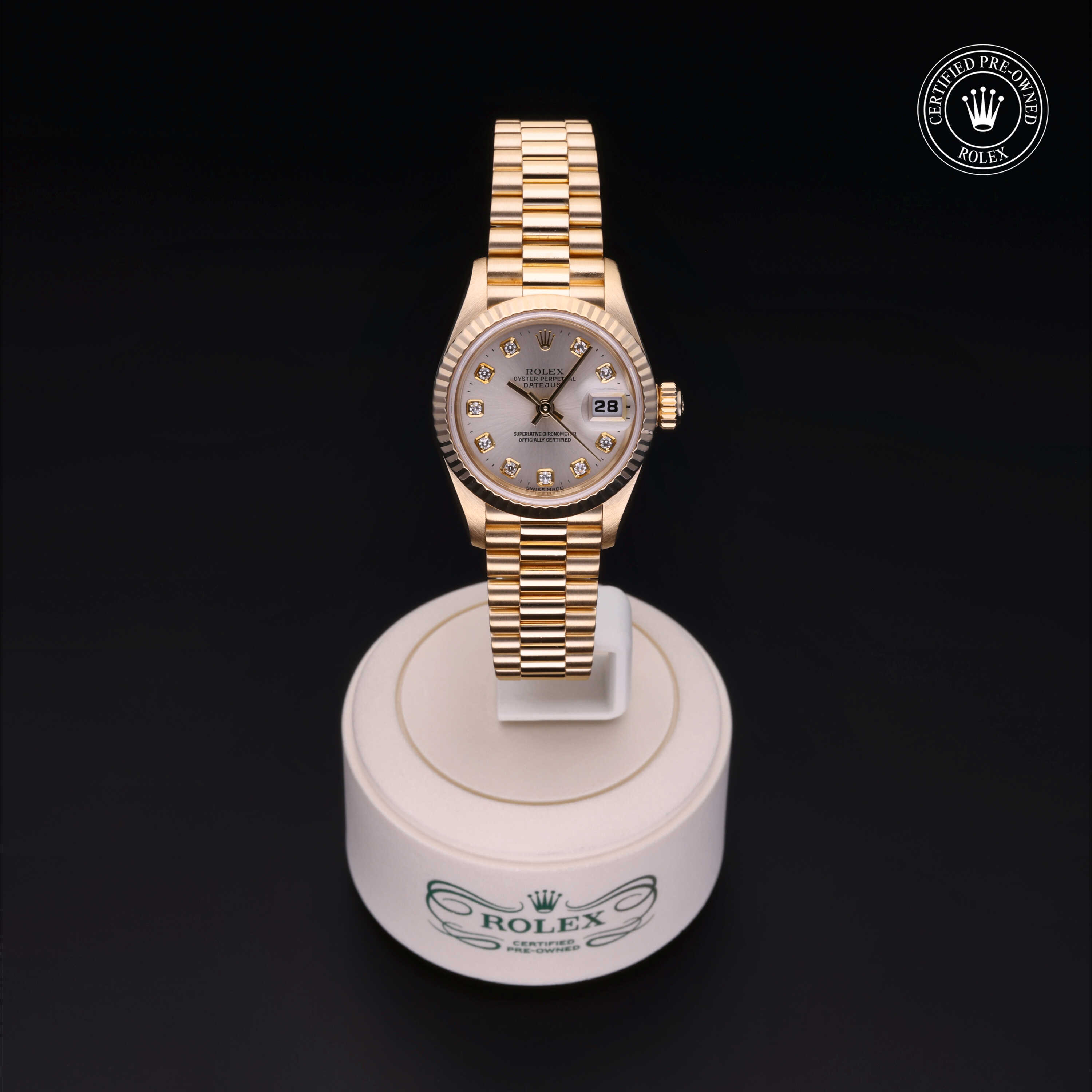 Rolex Lady-Datejust in Gold 18 Carat Yellow  at Alson Jewelers