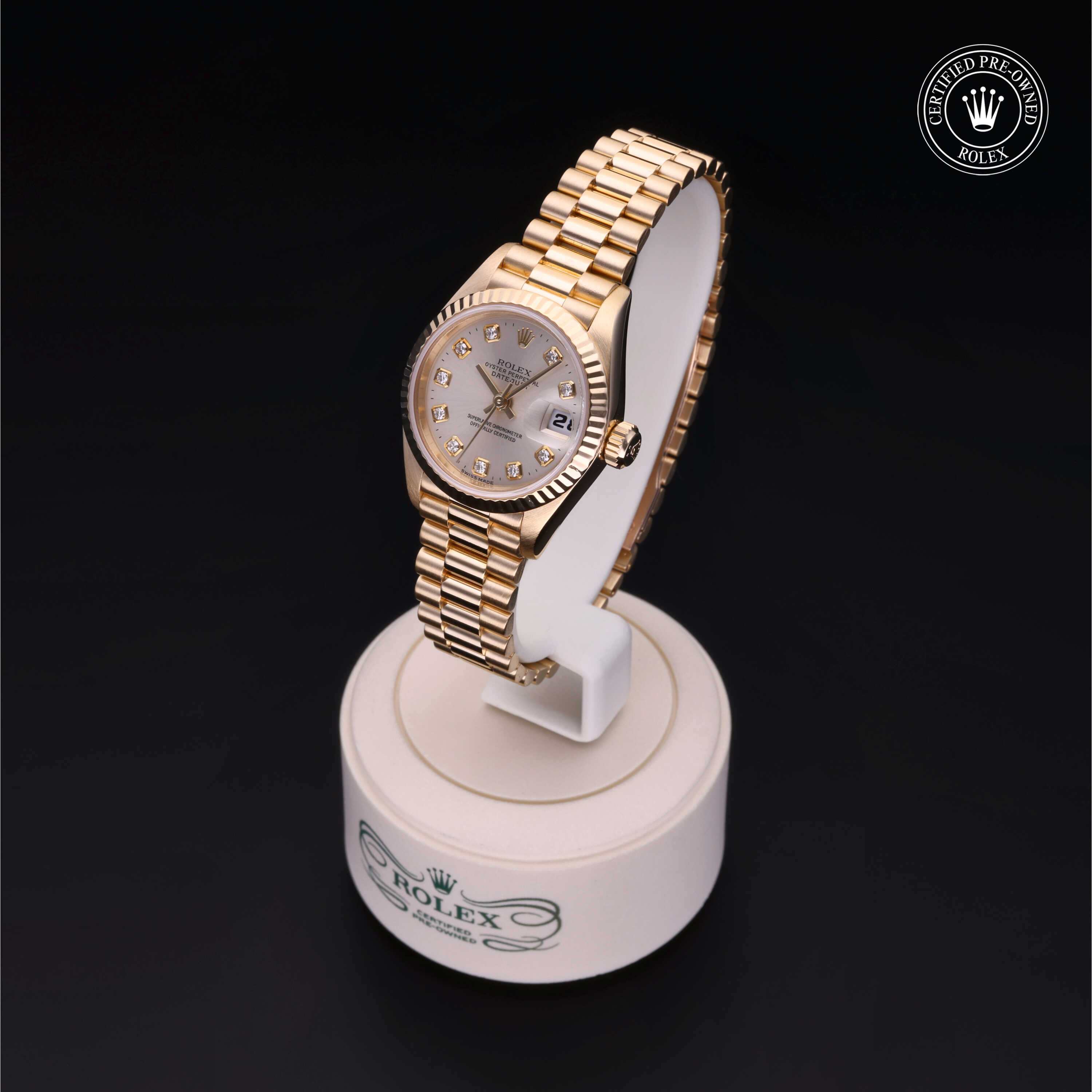Rolex Lady-Datejust in Gold 18 Carat Yellow  at Alson Jewelers