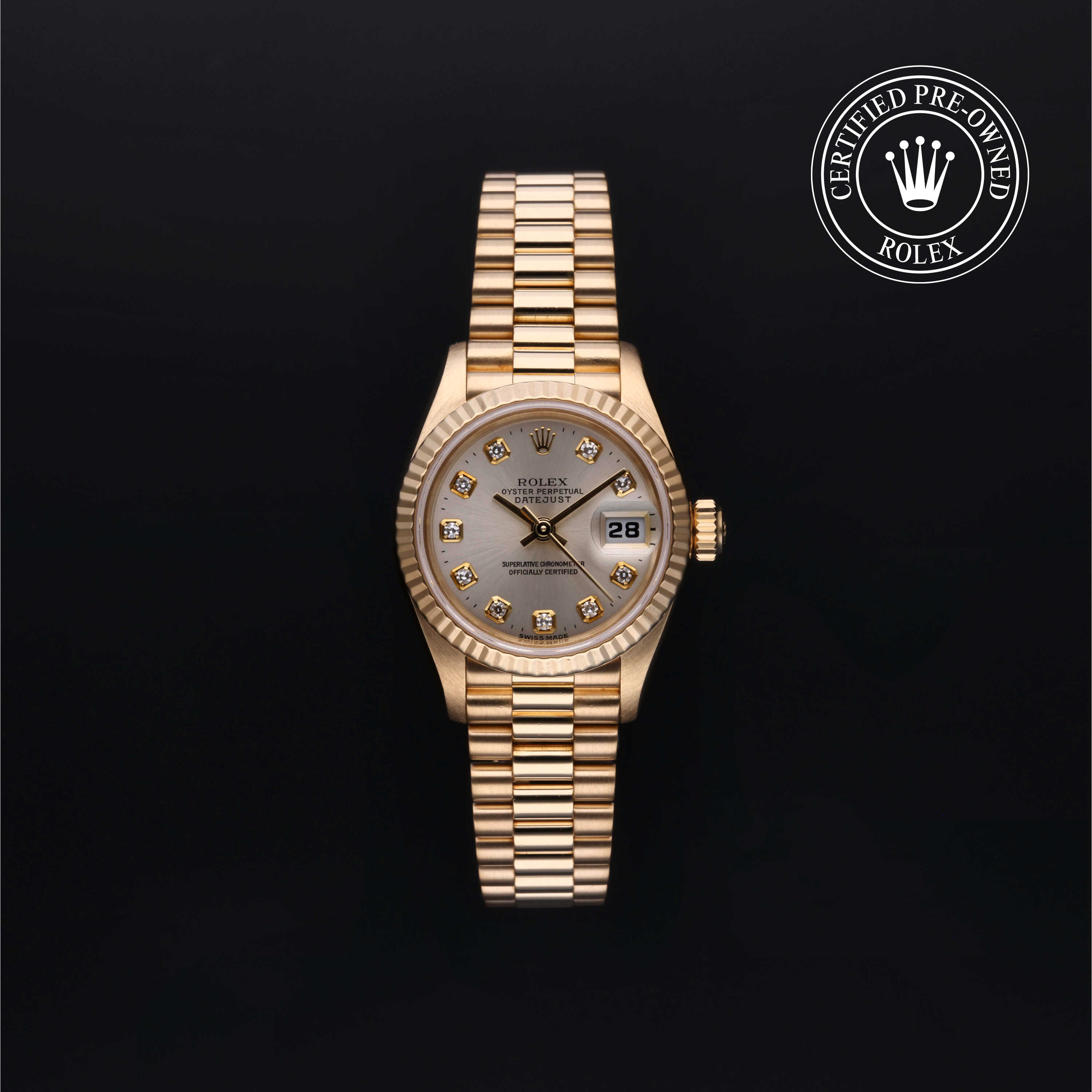 Rolex Lady-Datejust in Gold 18 Carat Yellow  at Alson Jewelers