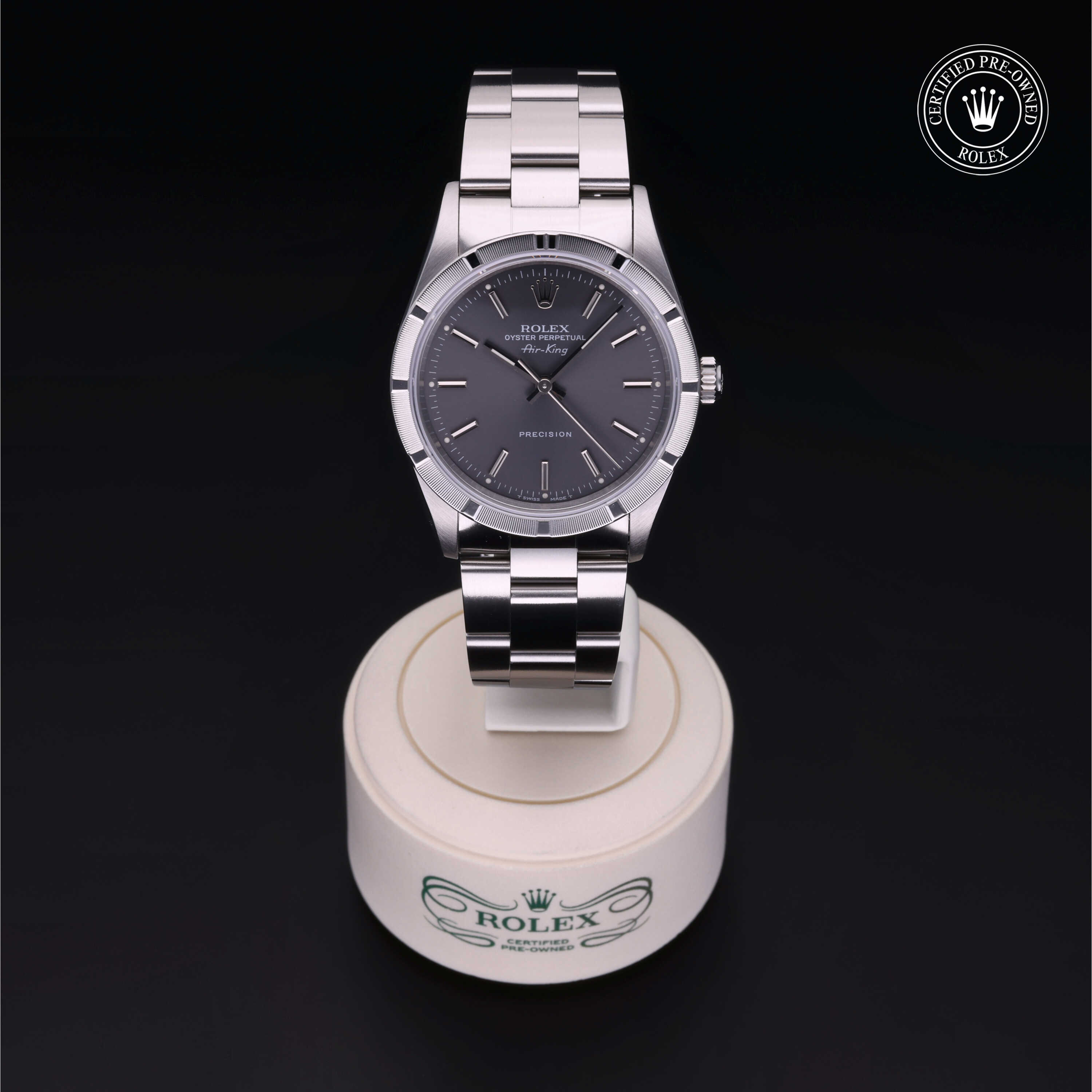Rolex Oyster Perpetual in Oystersteel M14010-0007 at Alson Jewelers