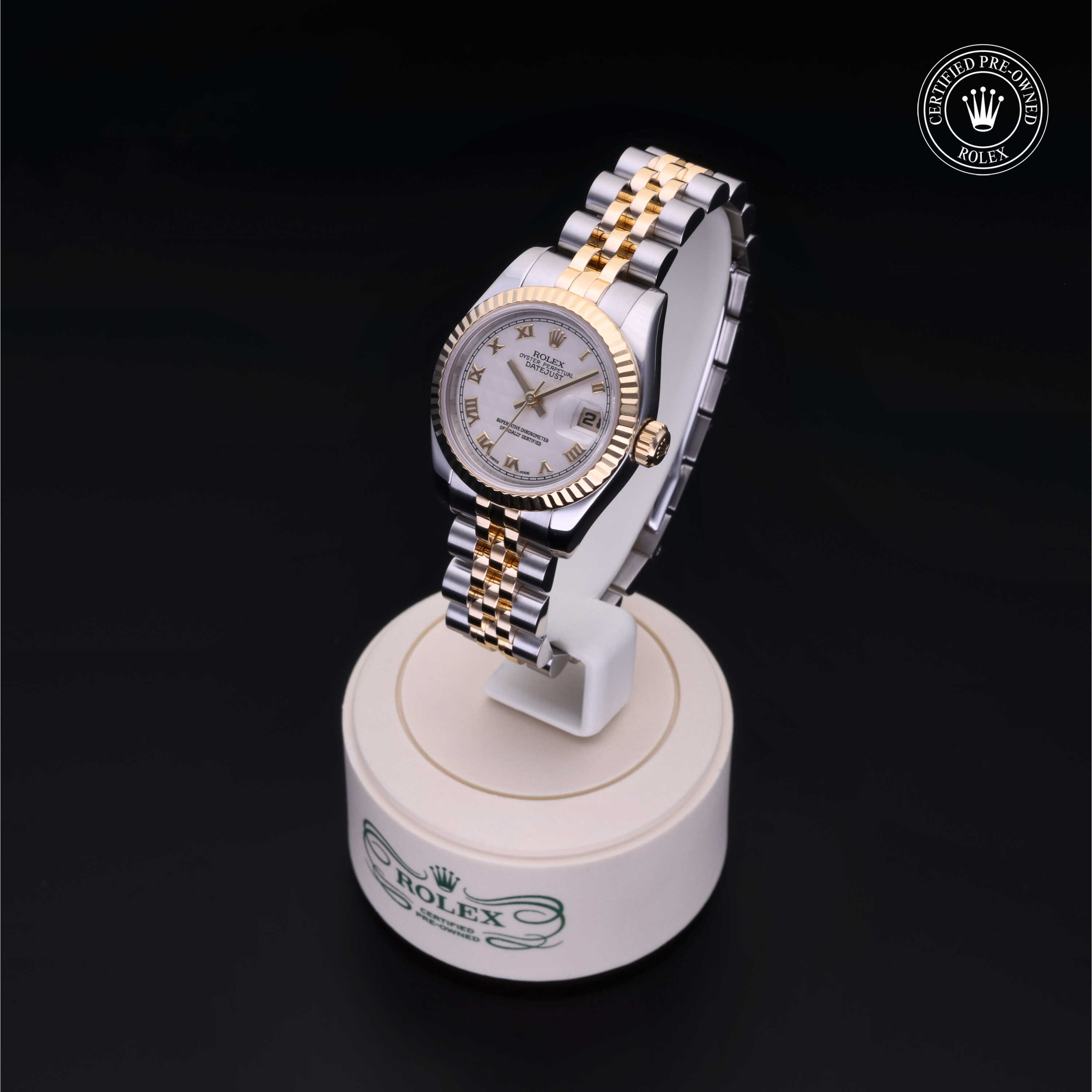 Rolex Lady-Datejust in Rolesor 18 Carat Yellow M179173-0058 at Alson Jewelers