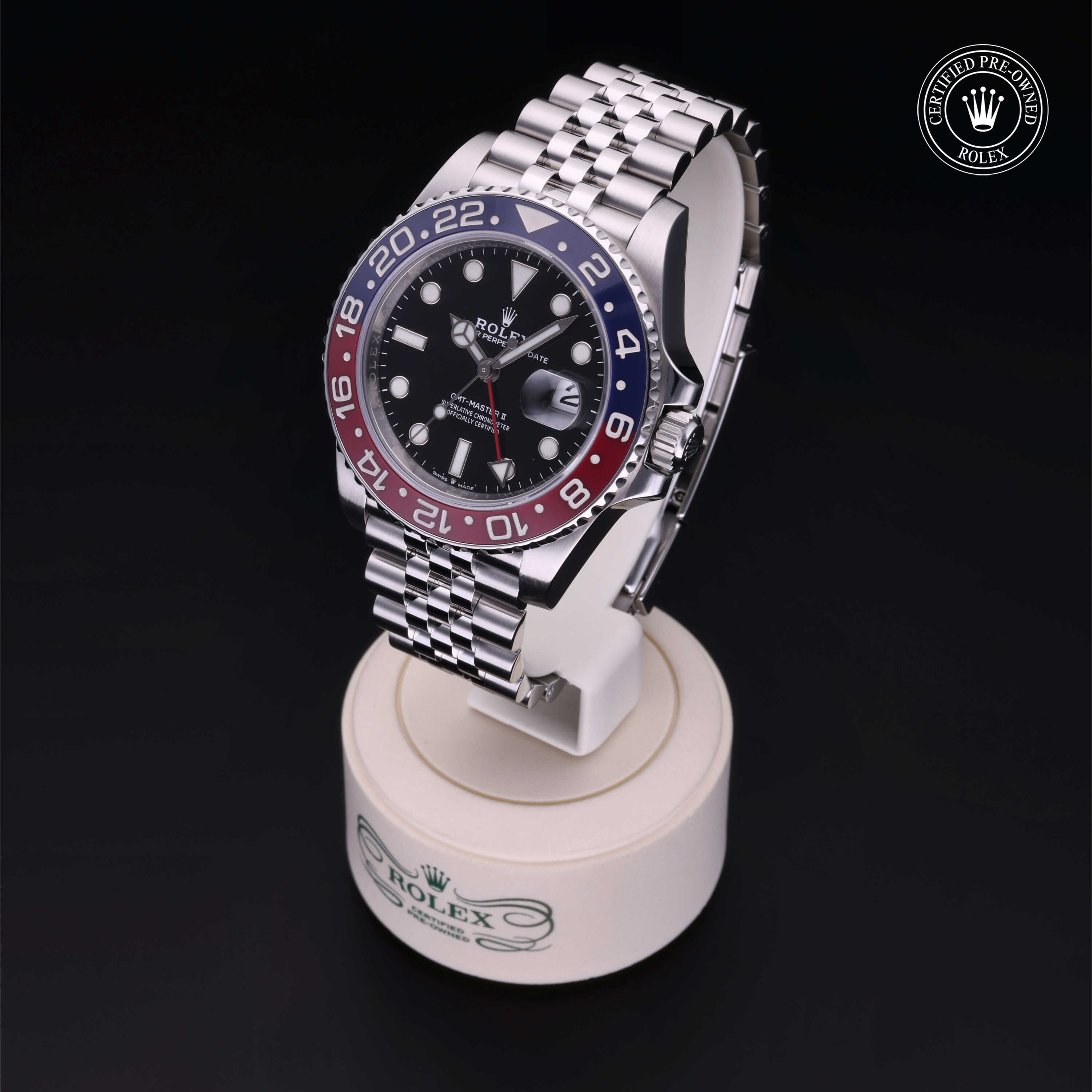 Rolex GMT-Master II in Oystersteel M126710BLRO-0001 at Alson Jewelers