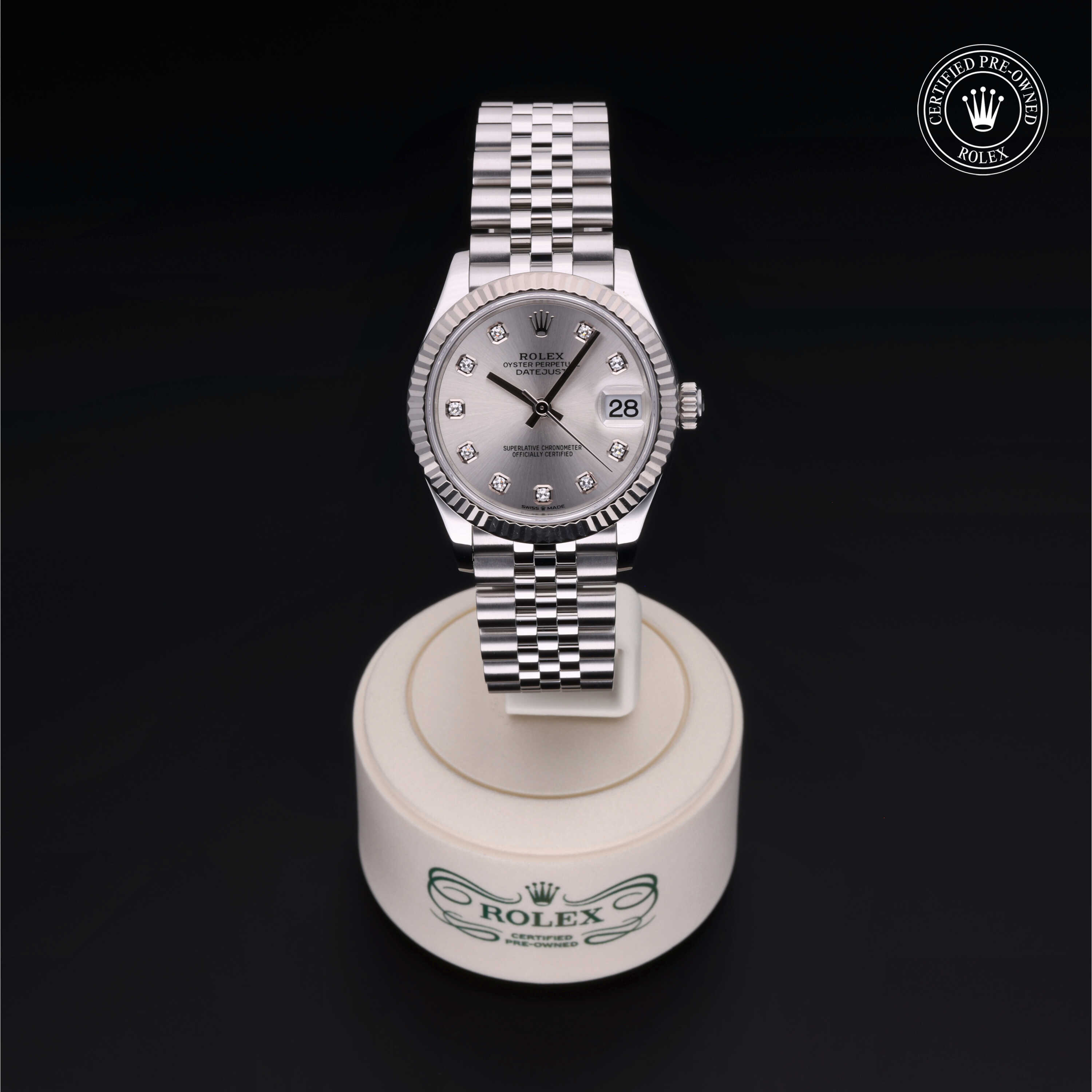 Rolex Datejust in Rolesor 18 Carat White M278274-0030 at Alson Jewelers