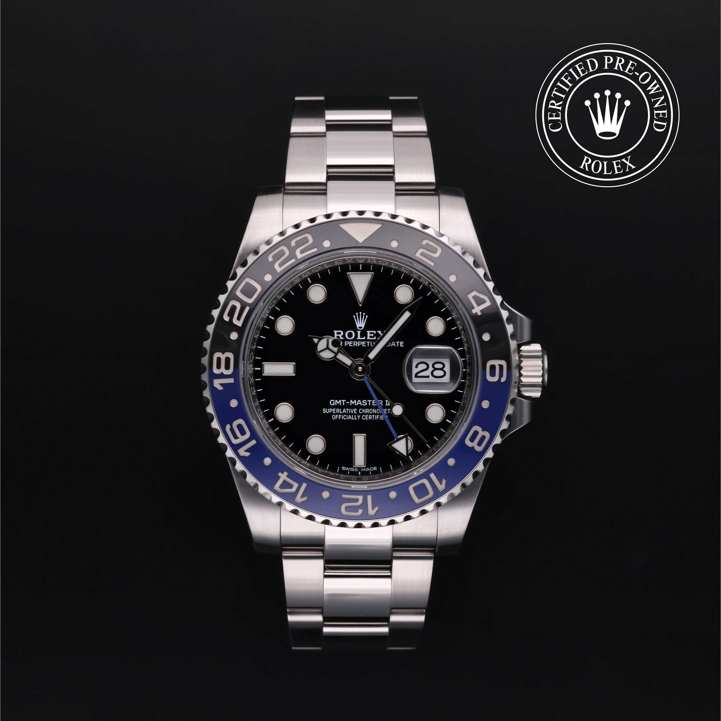 Rolex GMT-Master II in Oystersteel M116710BLNR-0002 at Alson Jewelers