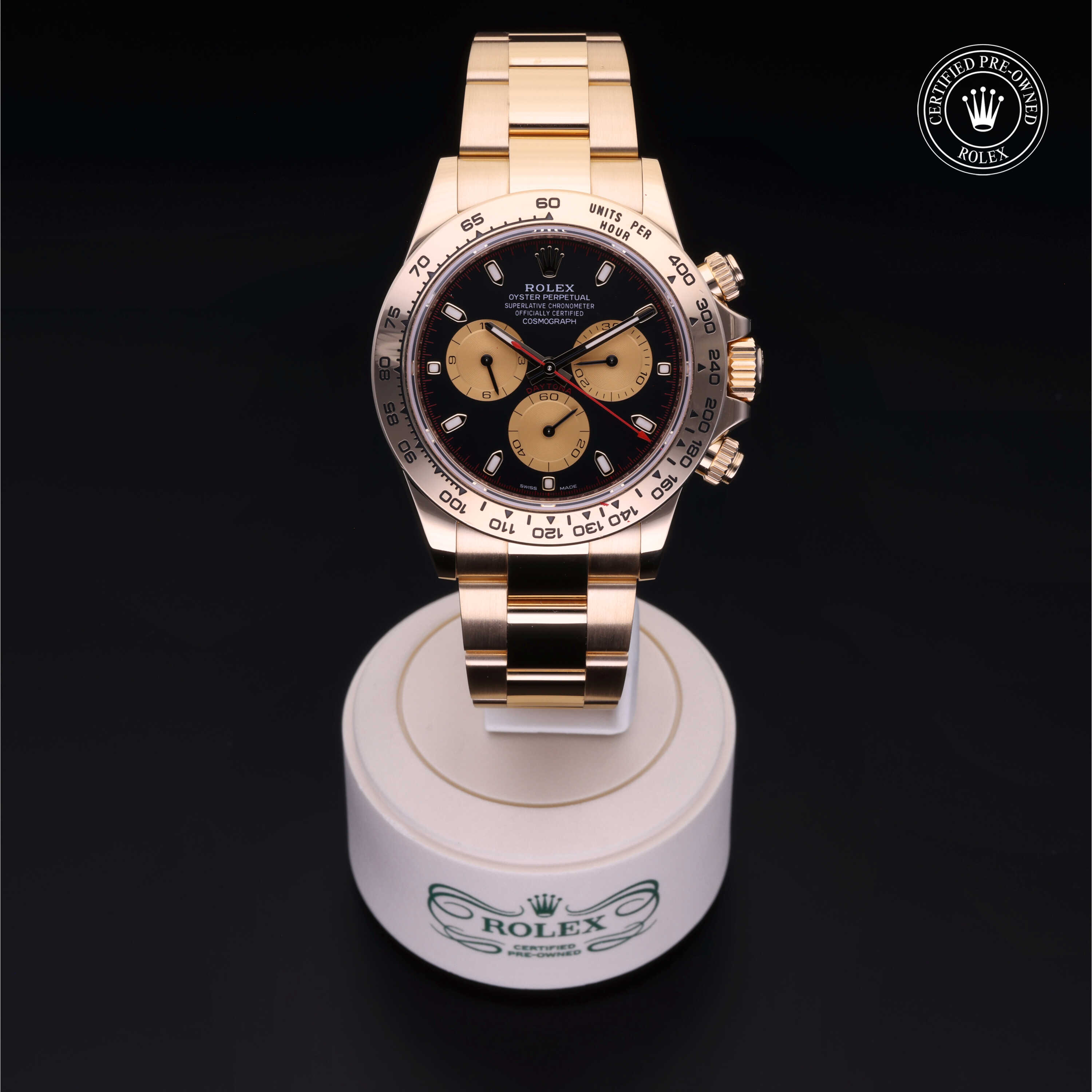 Rolex Cosmograph Daytona in Gold 18 Carat Yellow M116508-0009 at Alson Jewelers