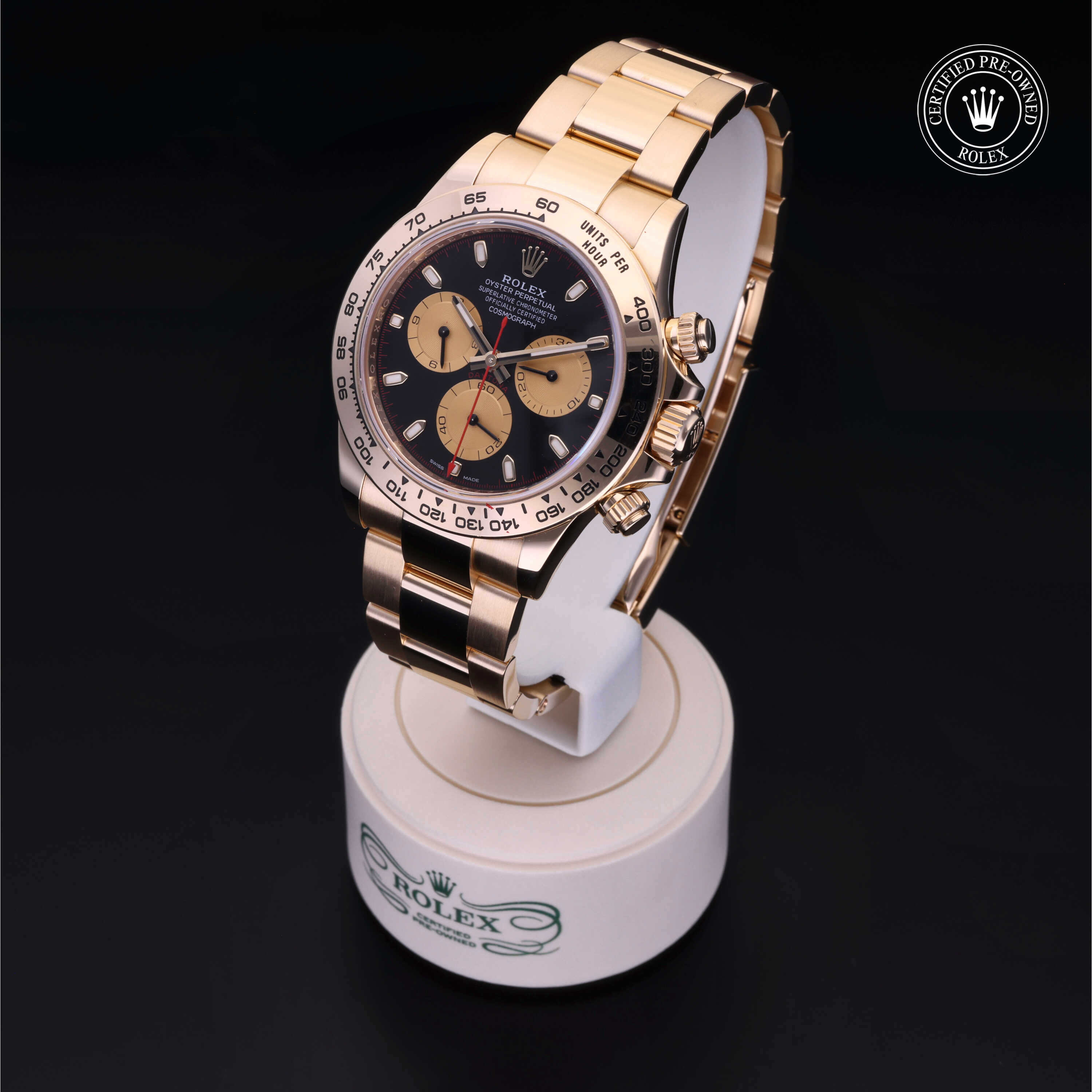 Rolex Cosmograph Daytona in Gold 18 Carat Yellow M116508-0009 at Alson Jewelers